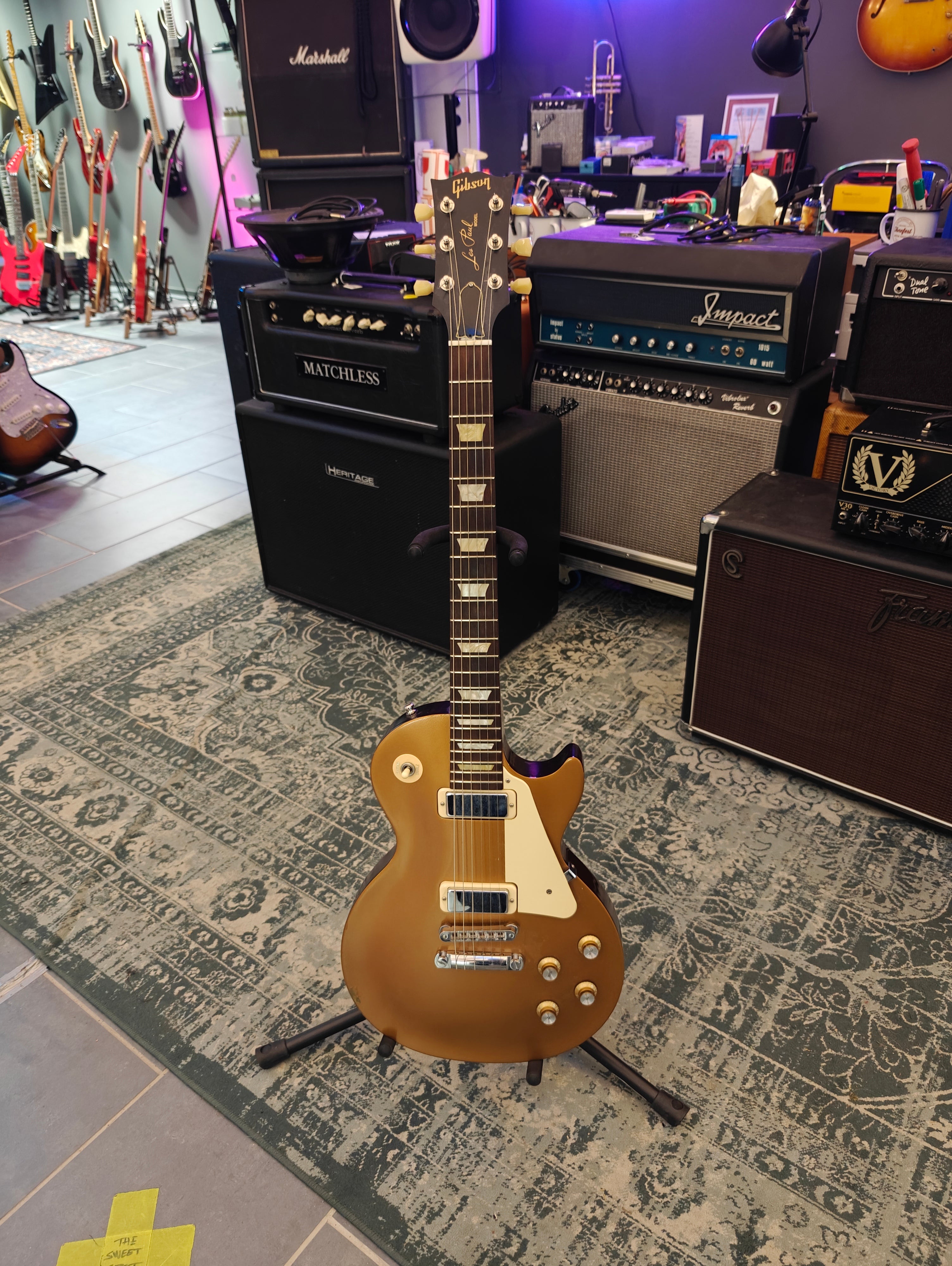 Gibson Les Paul 70s Tribute Gold Top 2012