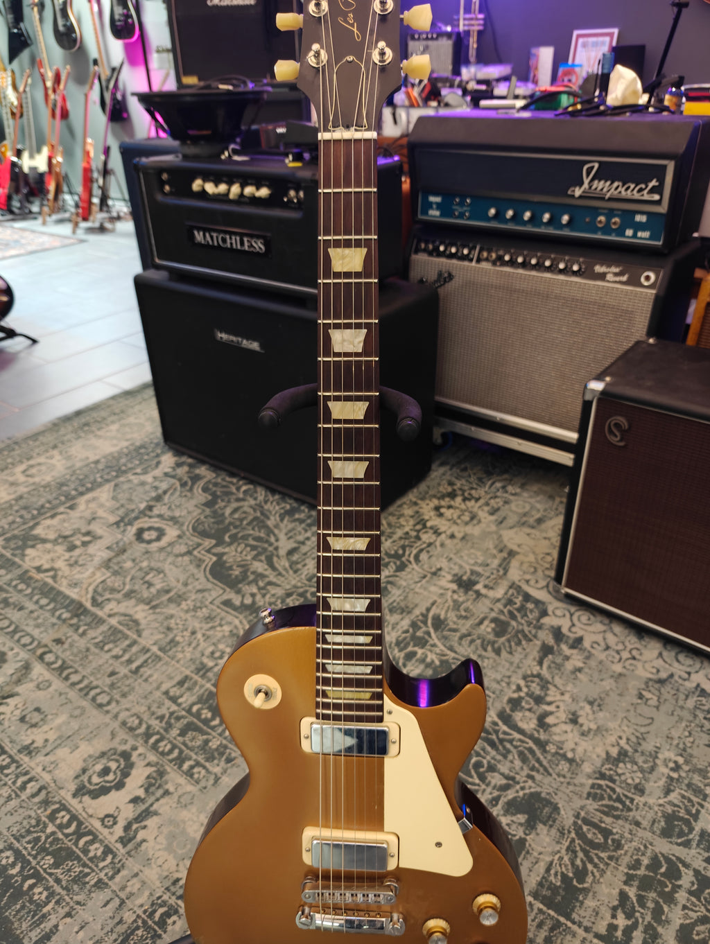 Gibson Les Paul 70s Tribute Gold Top 2012