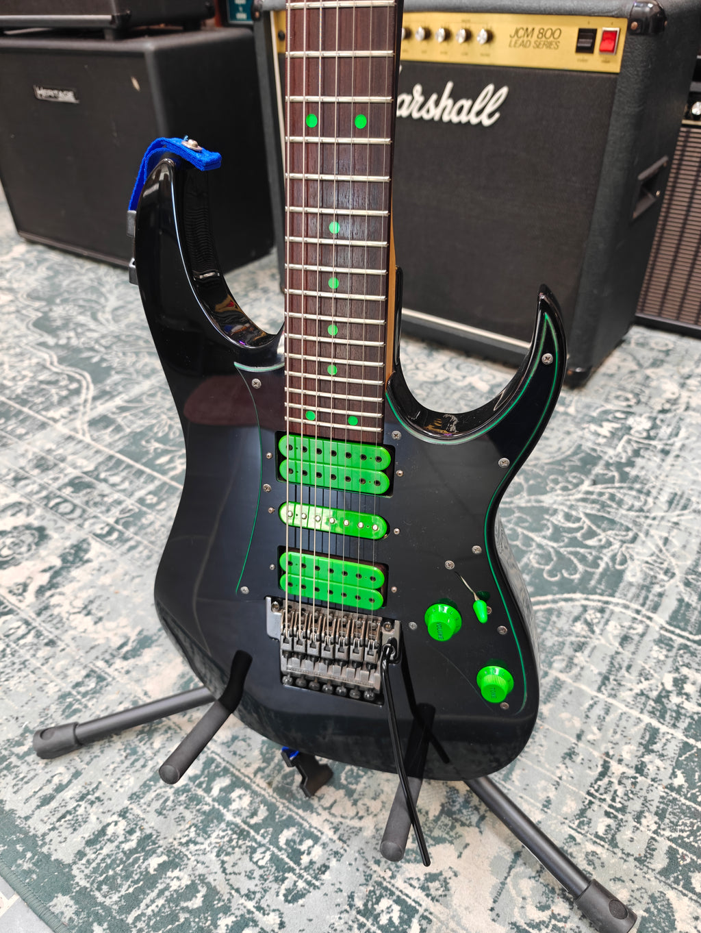 Ibanez UV7BK Steve Vai Signature Universe 1990