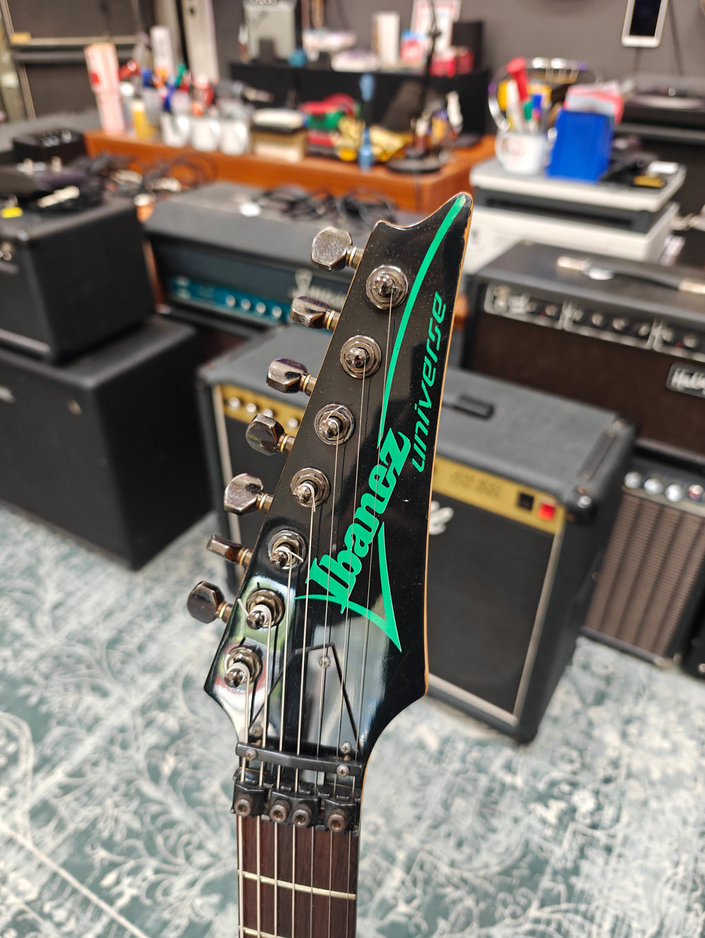 Ibanez UV7BK Steve Vai Signature Universe 1990