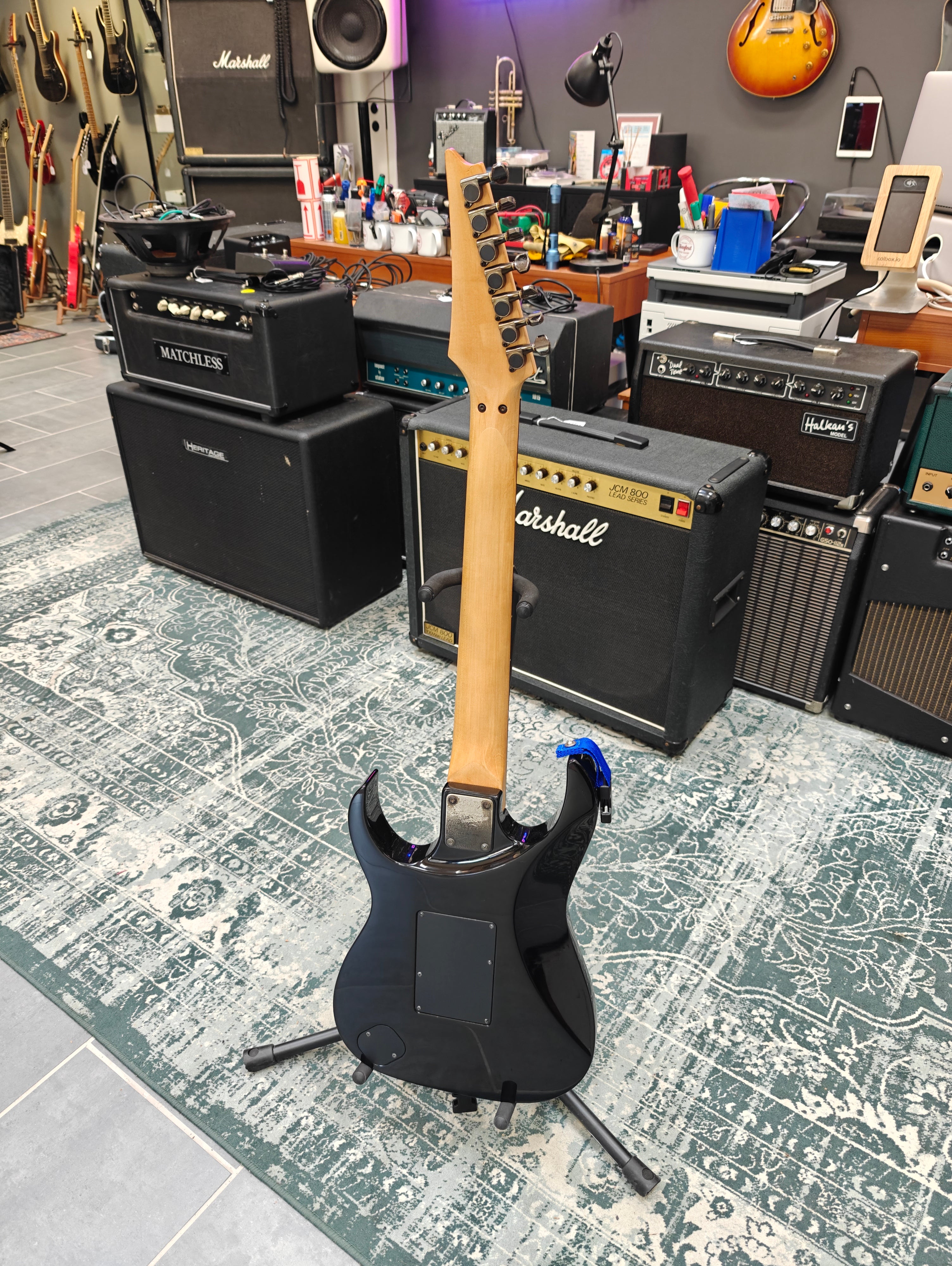 Ibanez UV7BK Steve Vai Signature Universe 1990