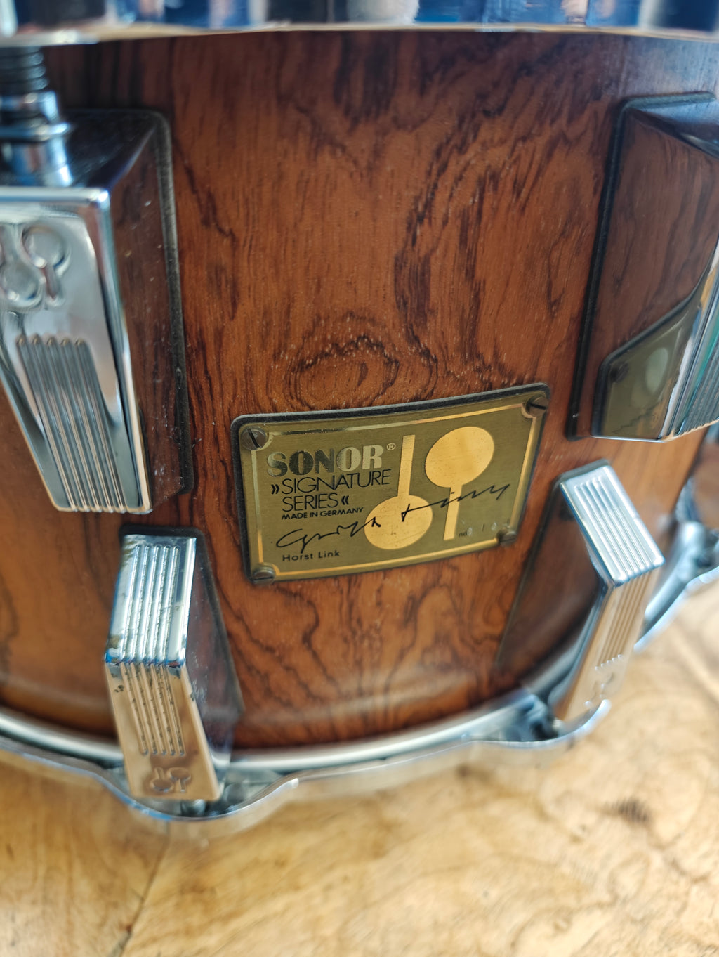 Sonor Horst Link Signature Bubinga Snare 14x8"