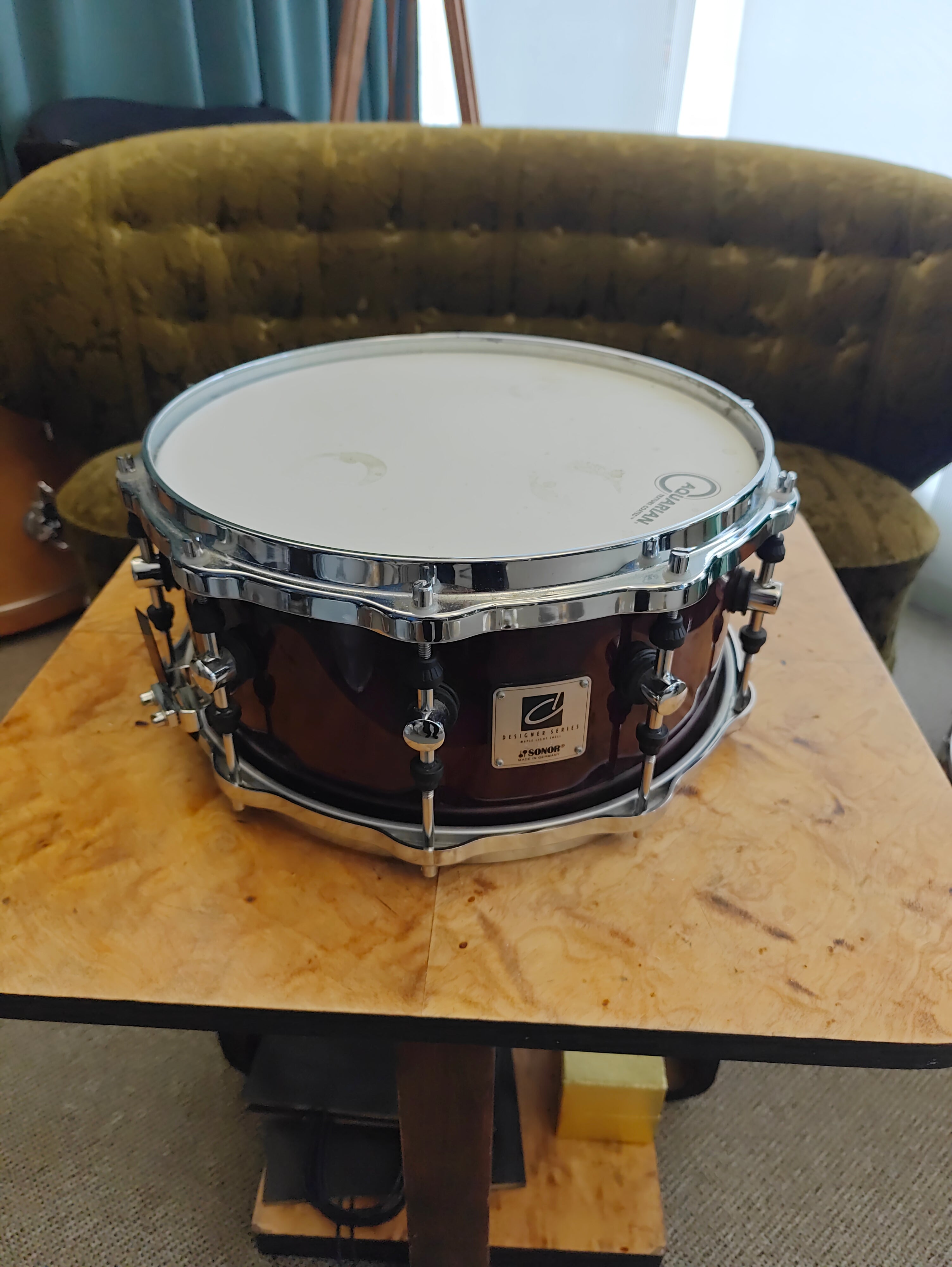 Sonor Designer Snare 14x6,5" Red Wine Dune