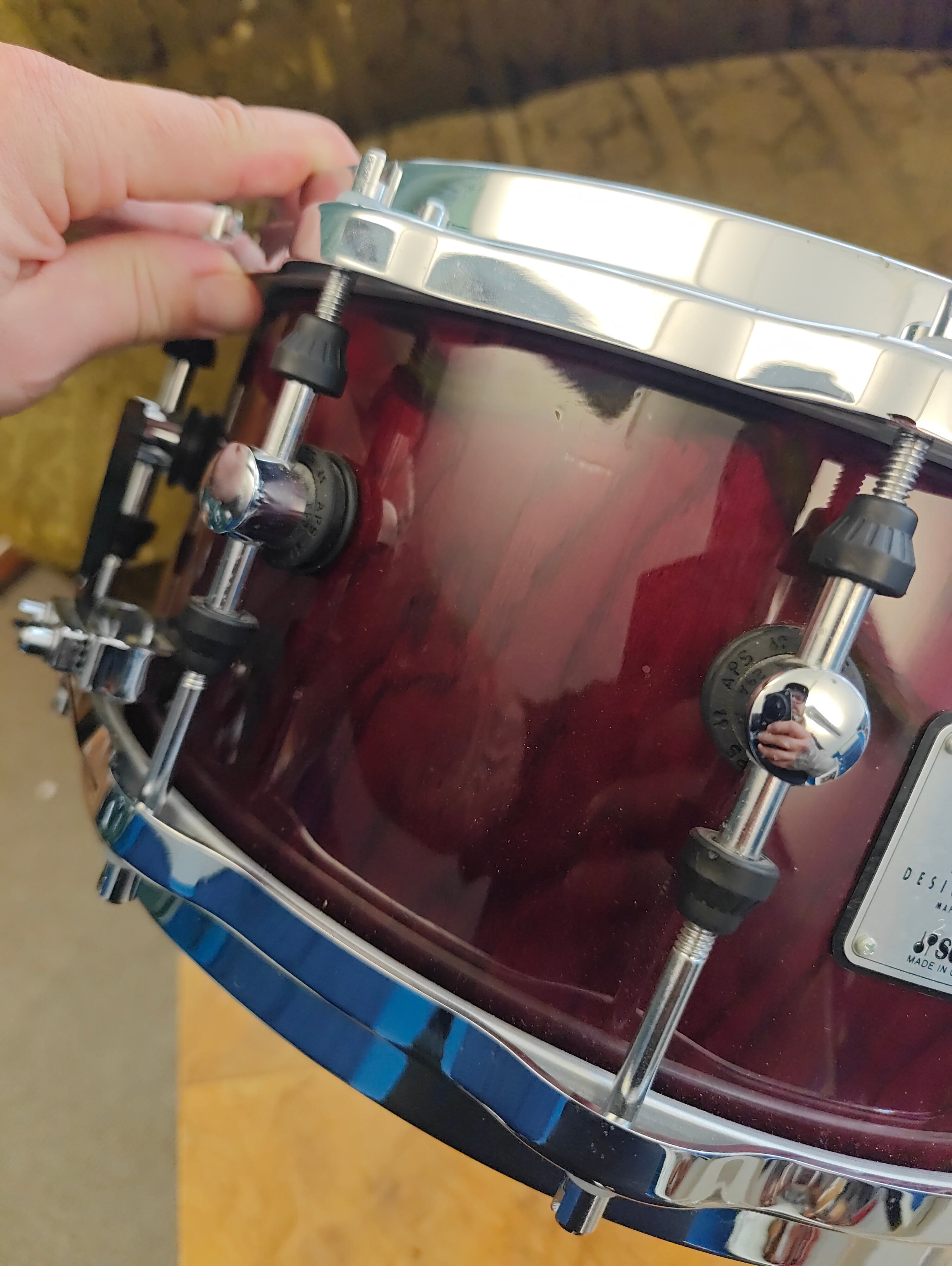 Sonor Designer Snare 14x6,5" Red Wine Dune