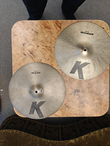 K Zildjian 14" Hi-Hat 1225g & 1402g