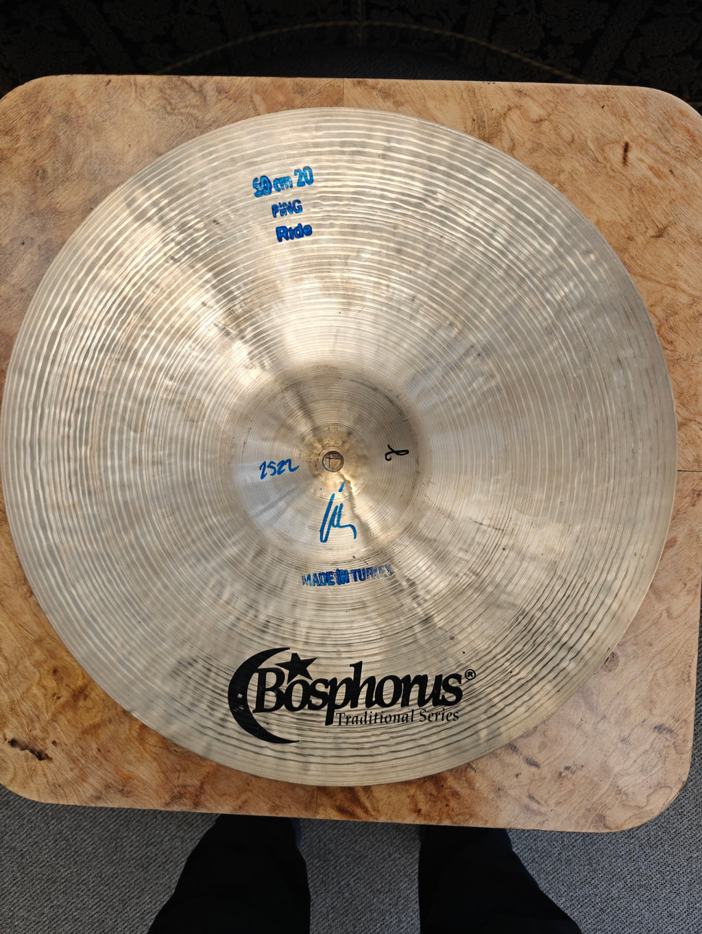 Bosphorus Traditional 20" Ping Ride 2522g