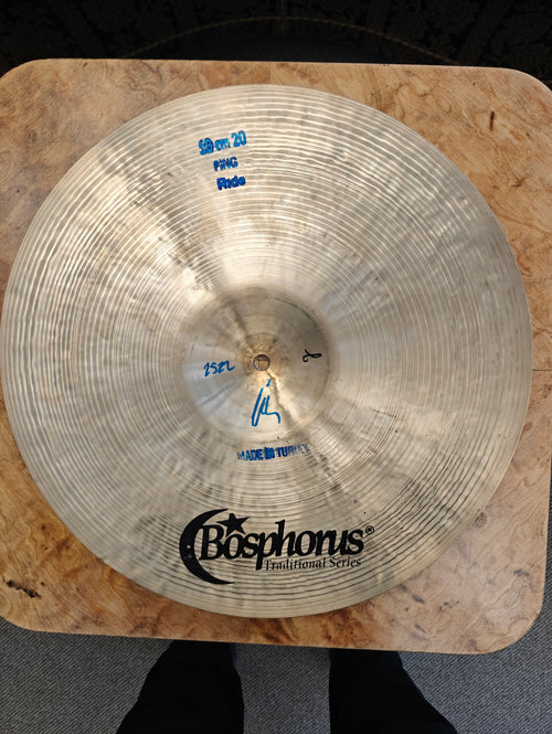 Bosphorus Traditional 20" Ping Ride 2522g