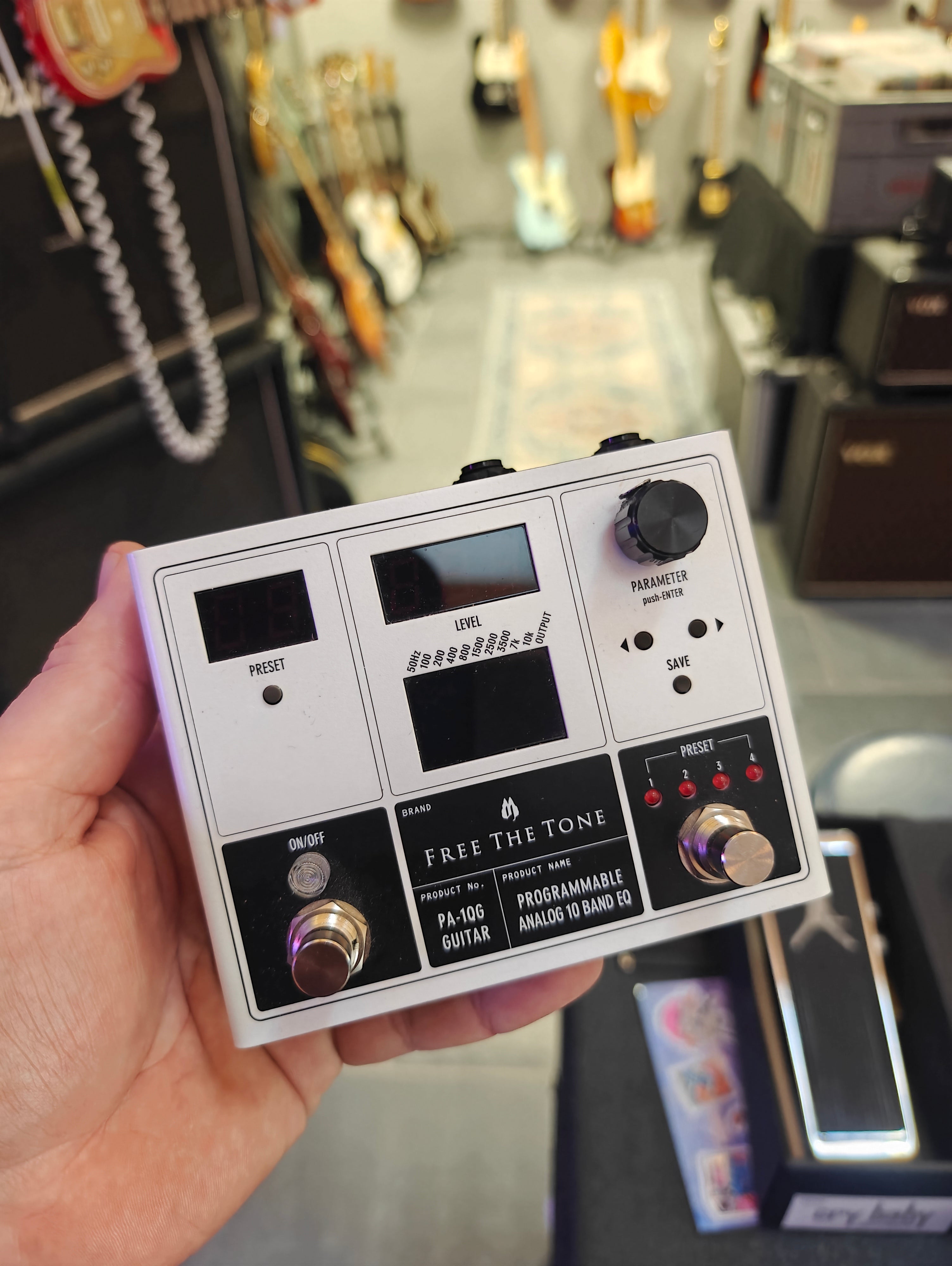 Free The Tone PA10QG Programmable 10-Band Analog Guitar EQ