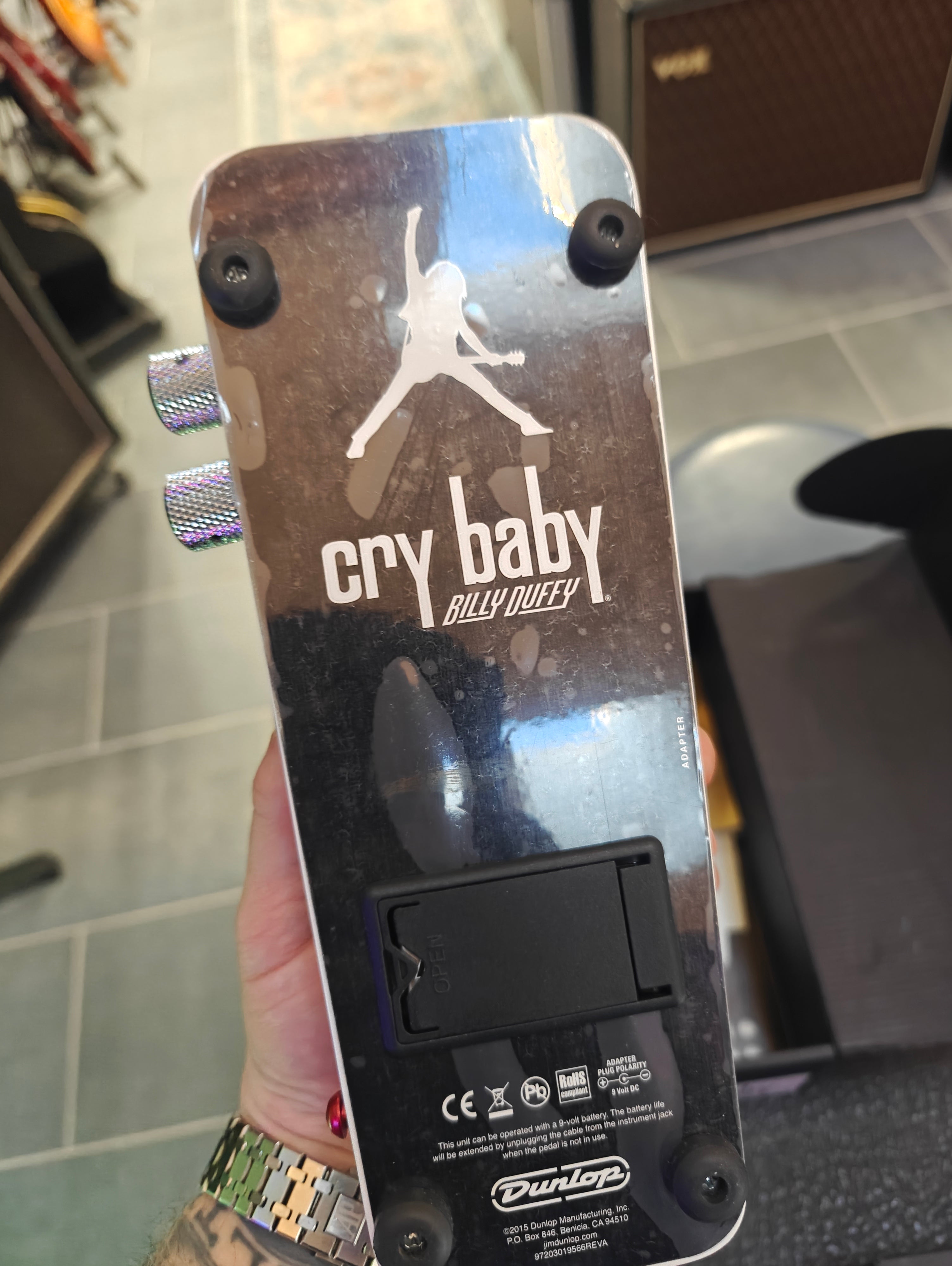 Dunlop BD95 Cry Baby Billy Duffy