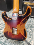 ESP Edwards E-ST Distressed 3 Tone Sunburst