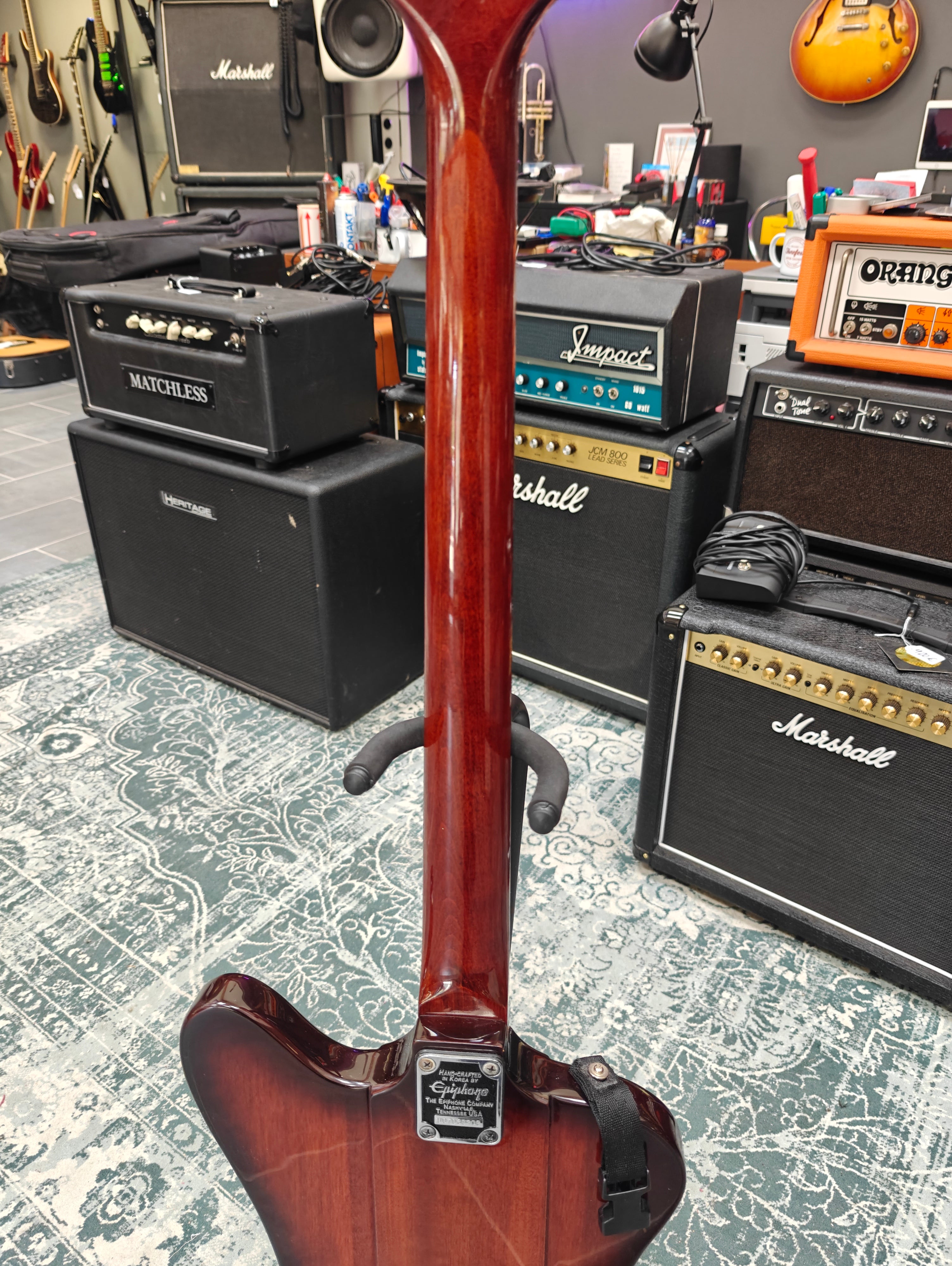 Epiphone Thunderbird IV Sunburst Made in Korea – Tonefest Guitar