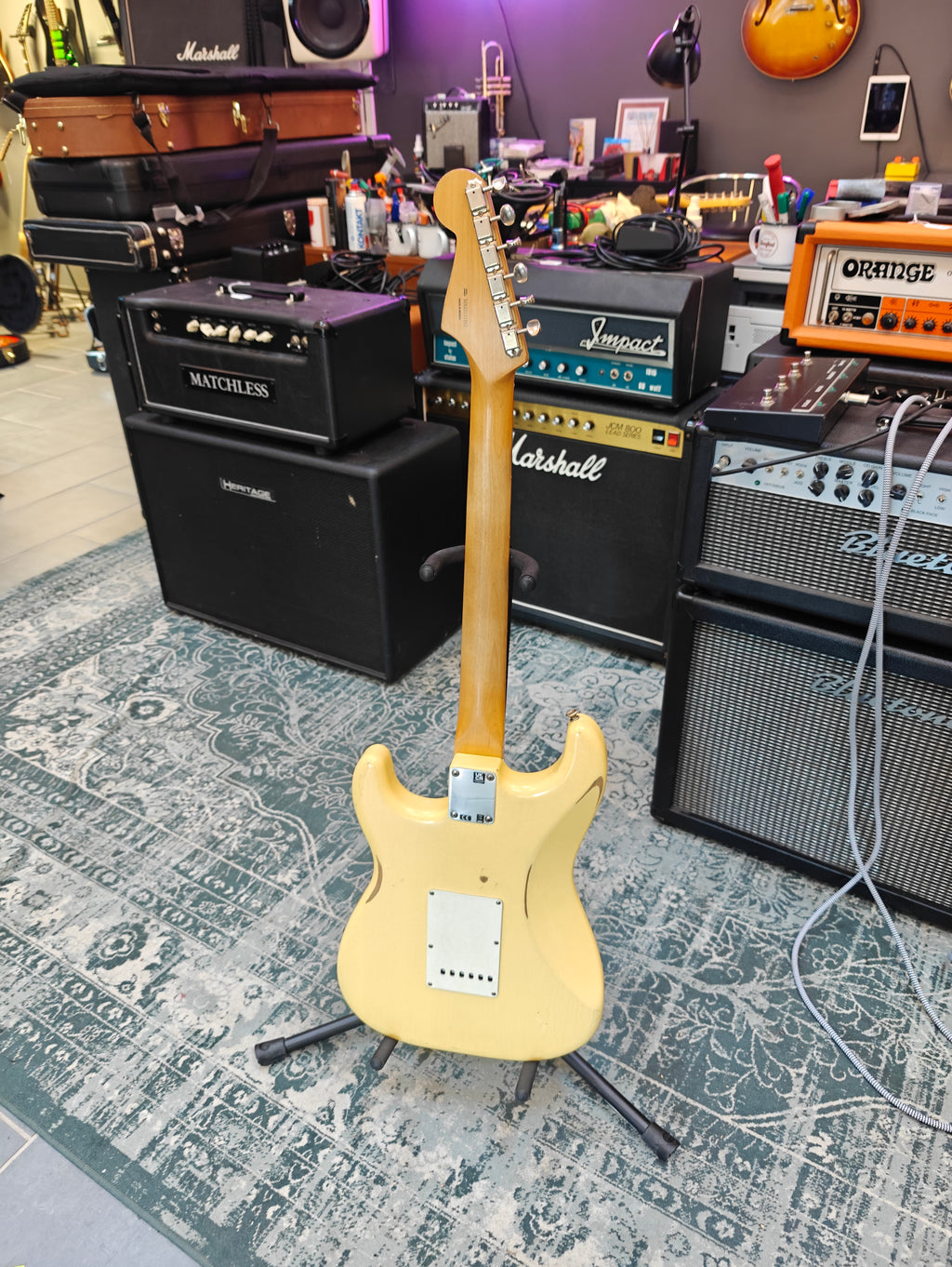 Fender Road Worn '60s Stratocaster Vintage White 2022
