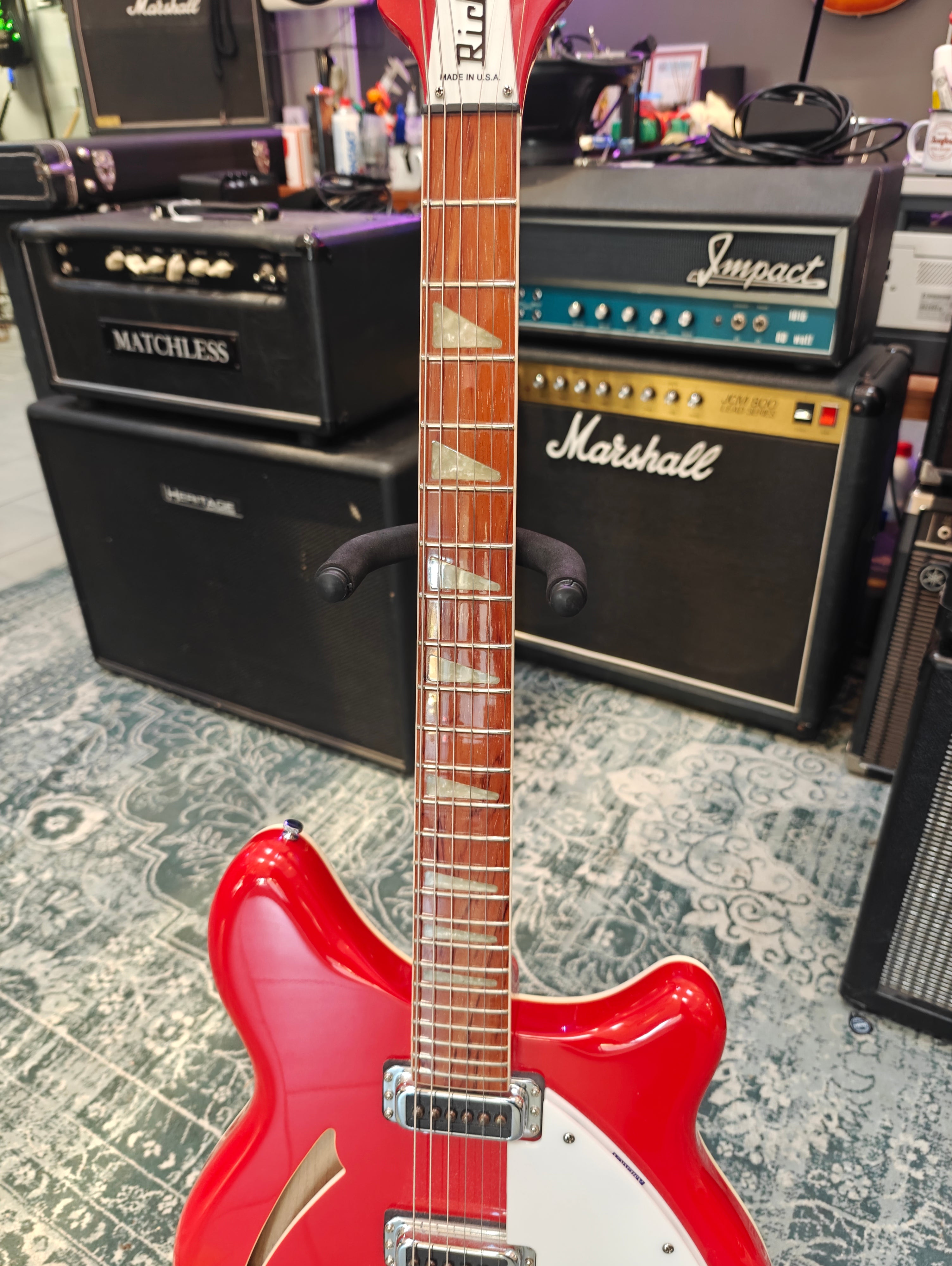 Rickenbacker 360 Stereo 1995 Pillarbox Red