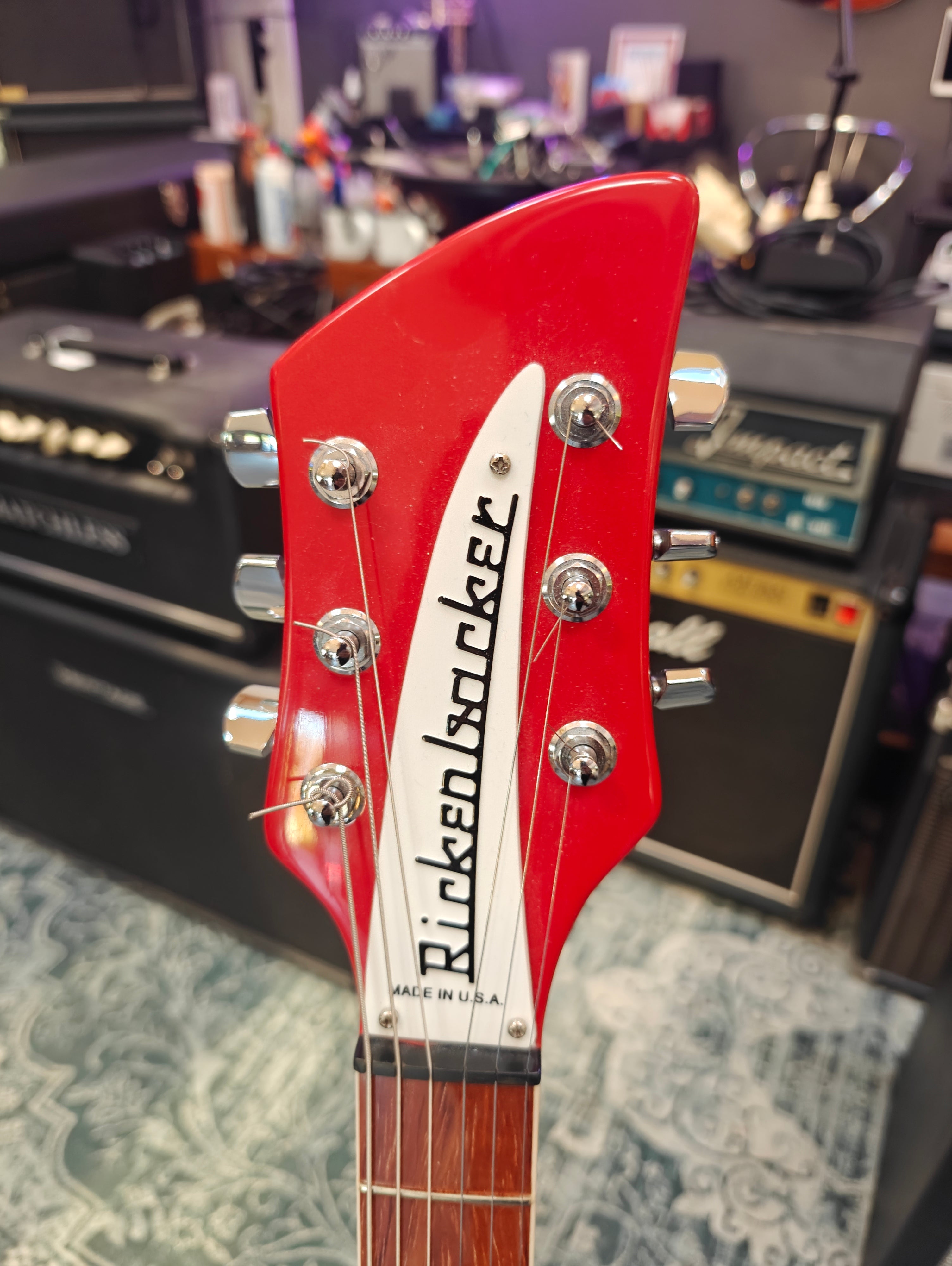 Rickenbacker 360 Stereo 1995 Pillarbox Red