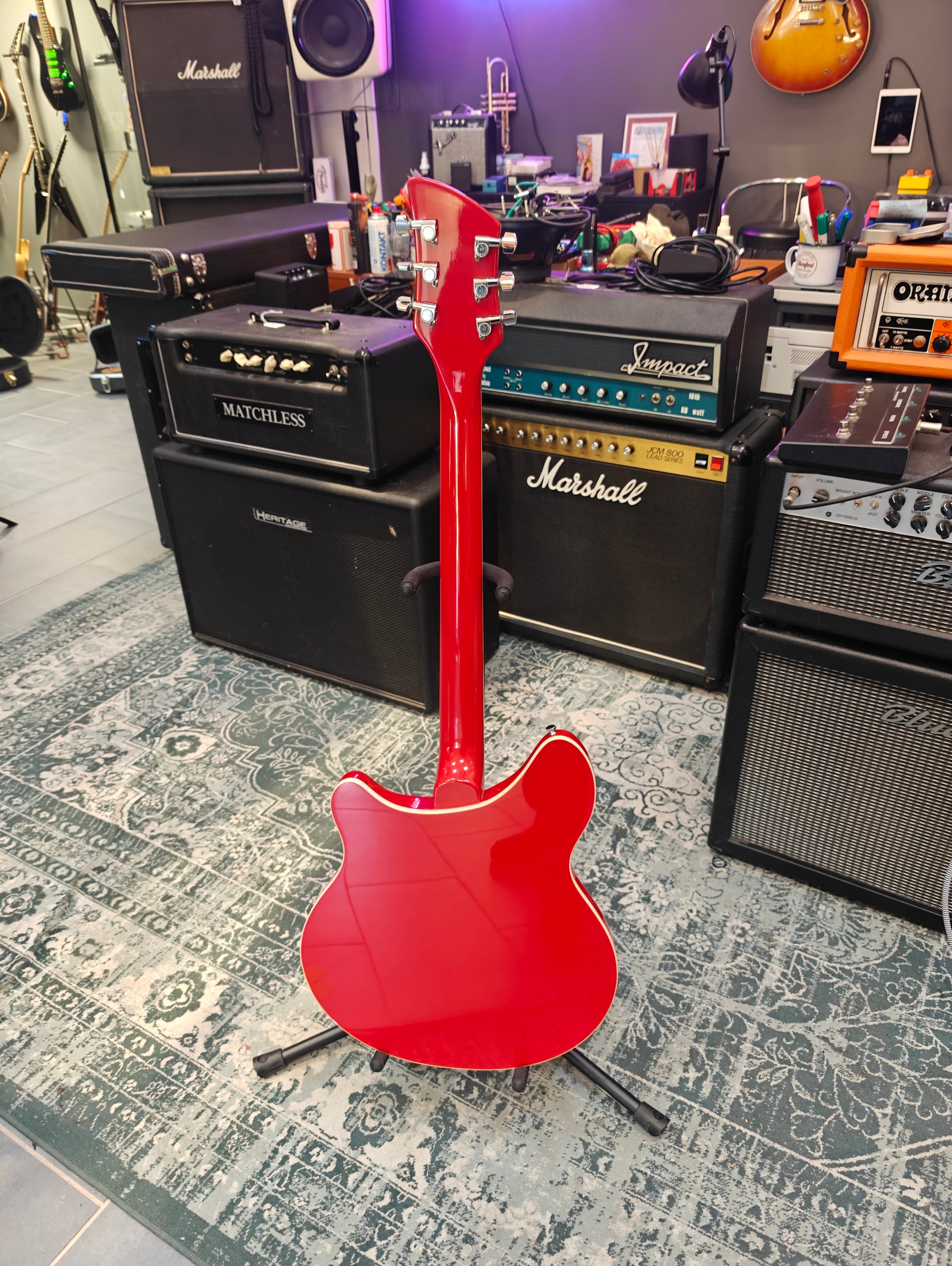 Rickenbacker 360 Stereo 1995 Pillarbox Red