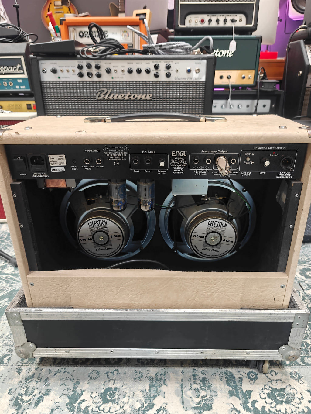 Engl Classic Tube 50 w/ Flight Case