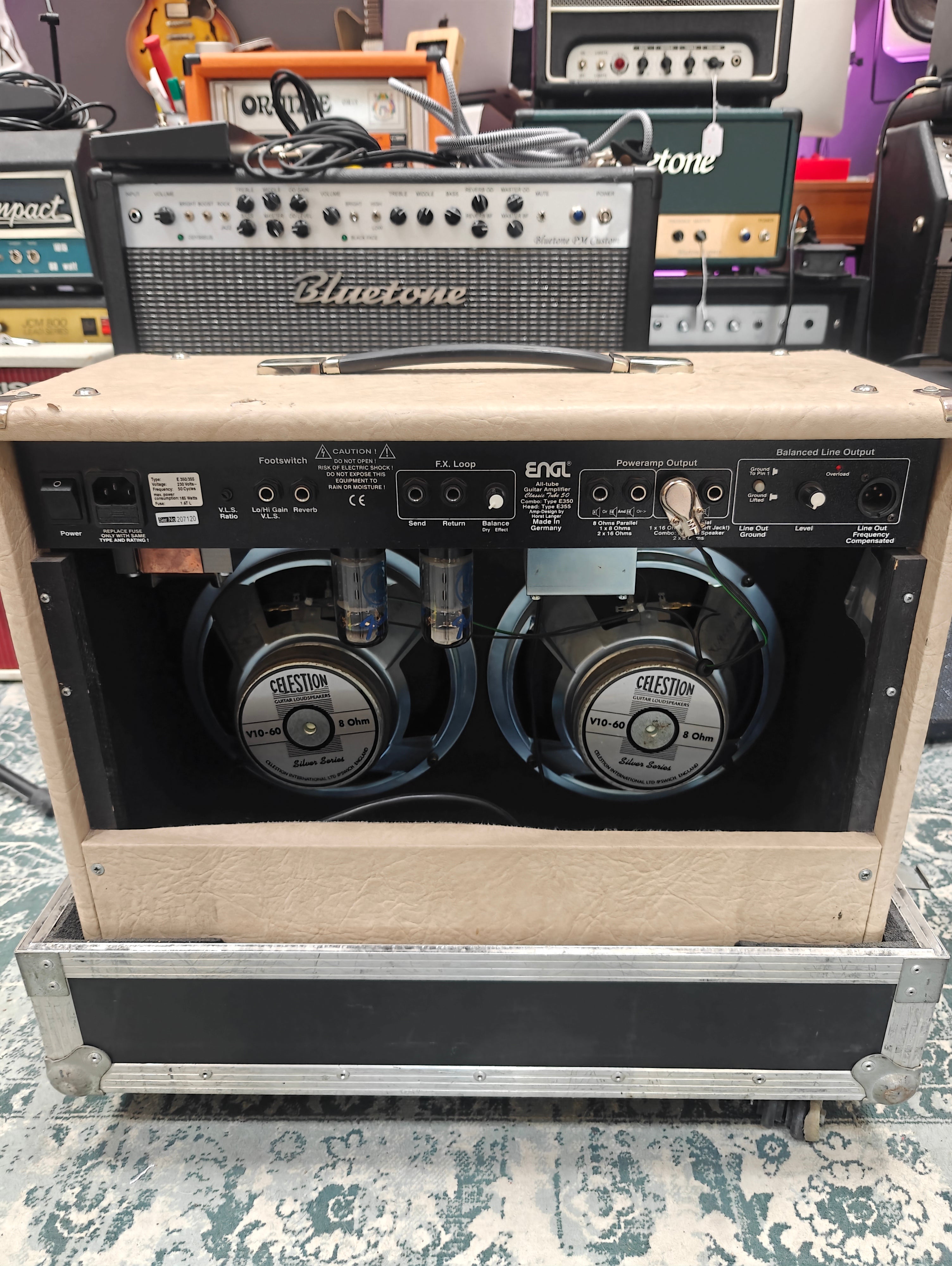 Engl Classic Tube 50 w/ Flight Case