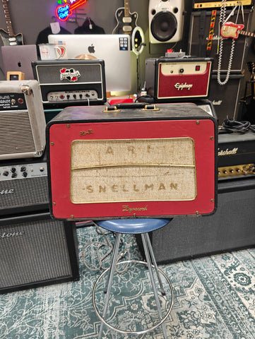 Dynacord DA 15/N Hi-Fi Tube Guitar Amplifier 1950's Red