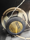 Vox V212BN Loaded with 1976 Celection Black Back T1234 G12H 30W