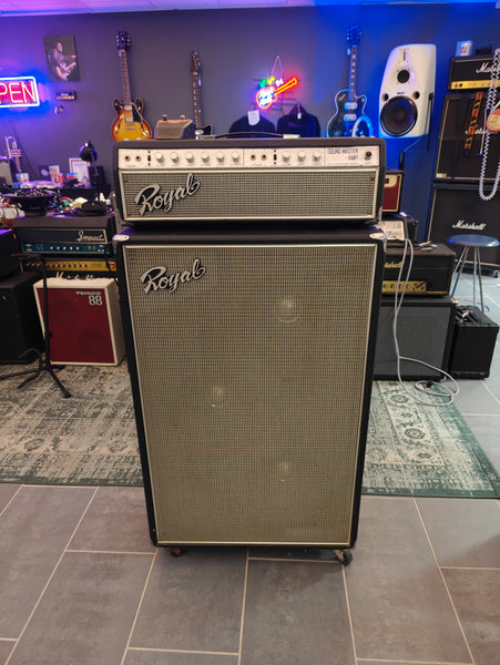 Royal Sound Master Amp Head and 3x12