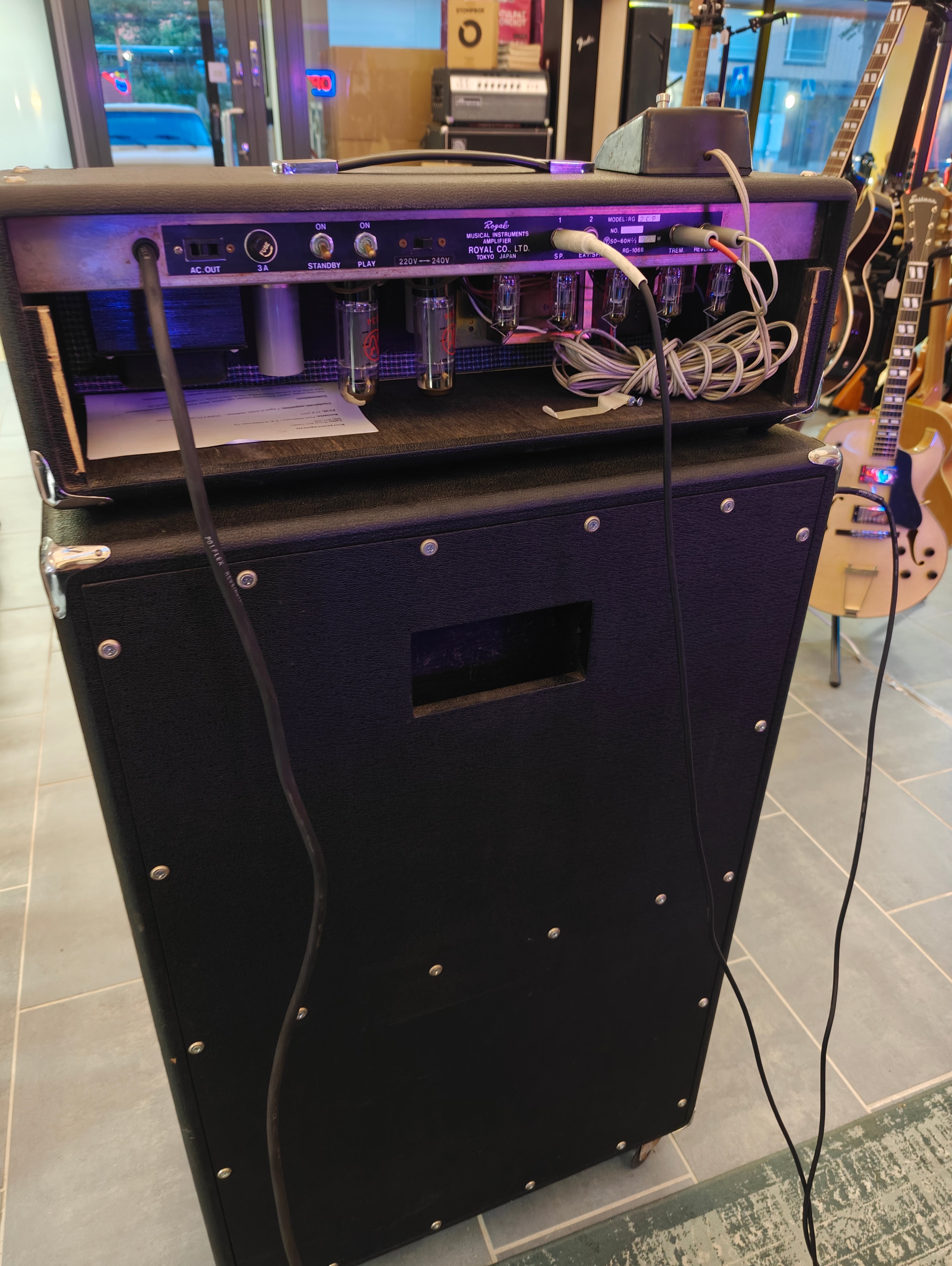 RESERVED Royal Sound Master 3x12" Cabinet Made in Japan 1970s