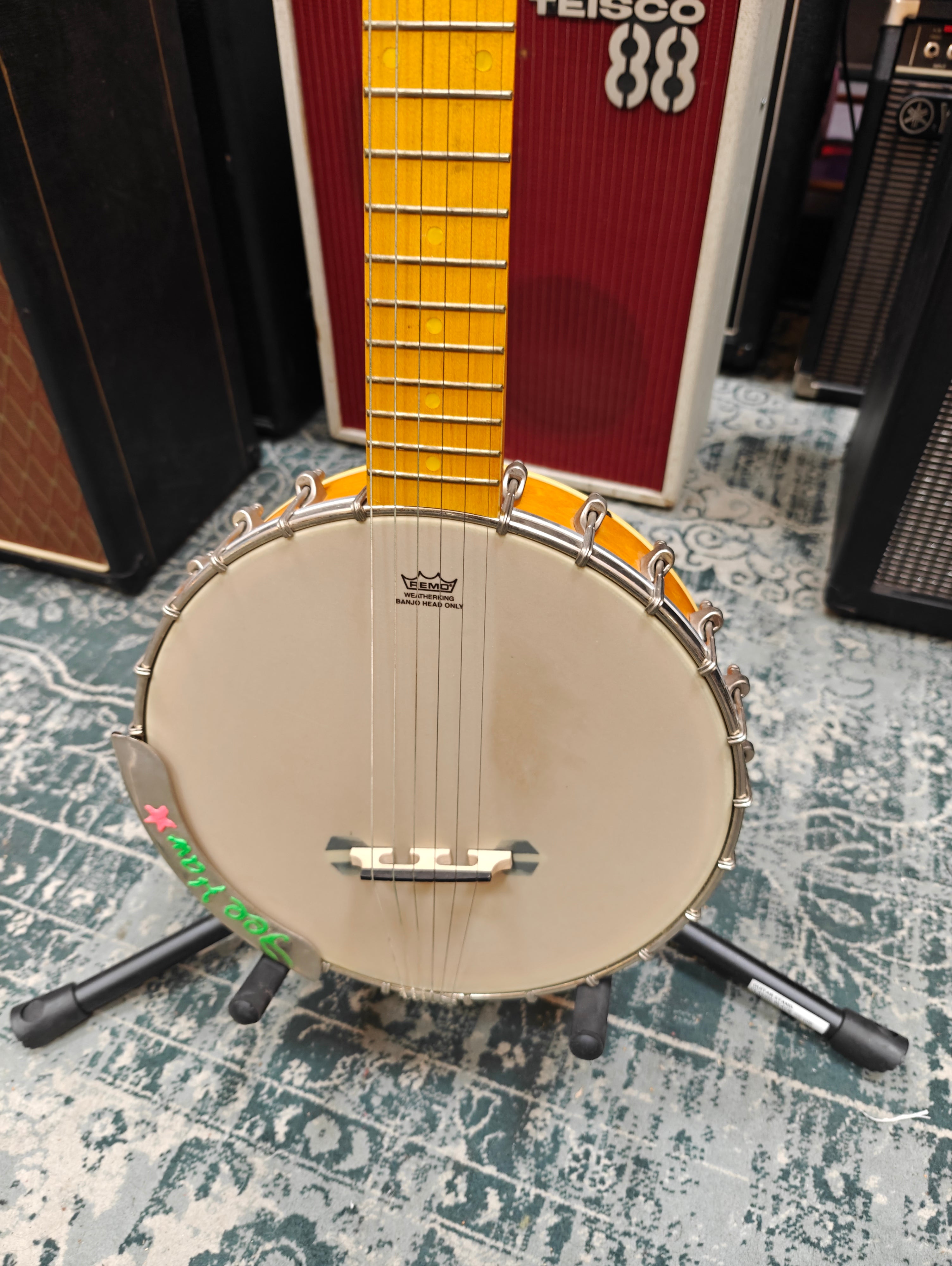 Gretsch G9460 Dixie 6 w/ K&K Banjo Twin