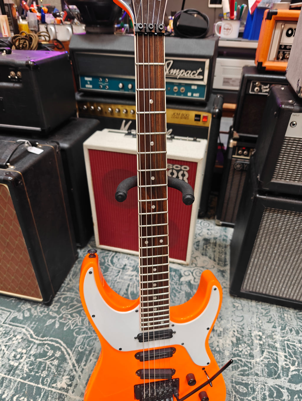 Jackson X Series Soloist SL4X Neon Orange