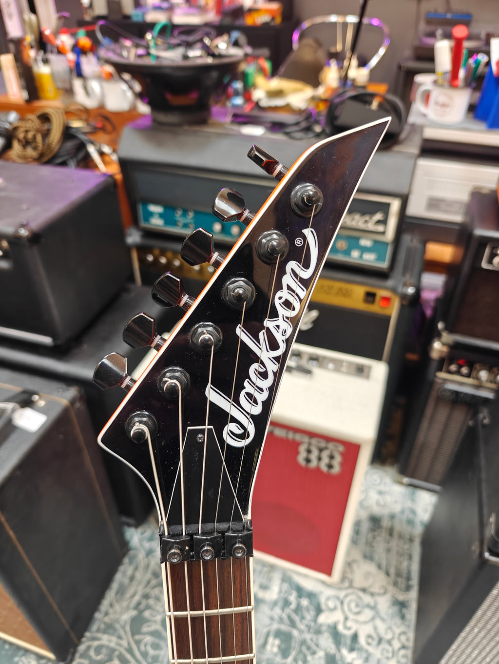 Jackson X Series Soloist SL4X Neon Orange