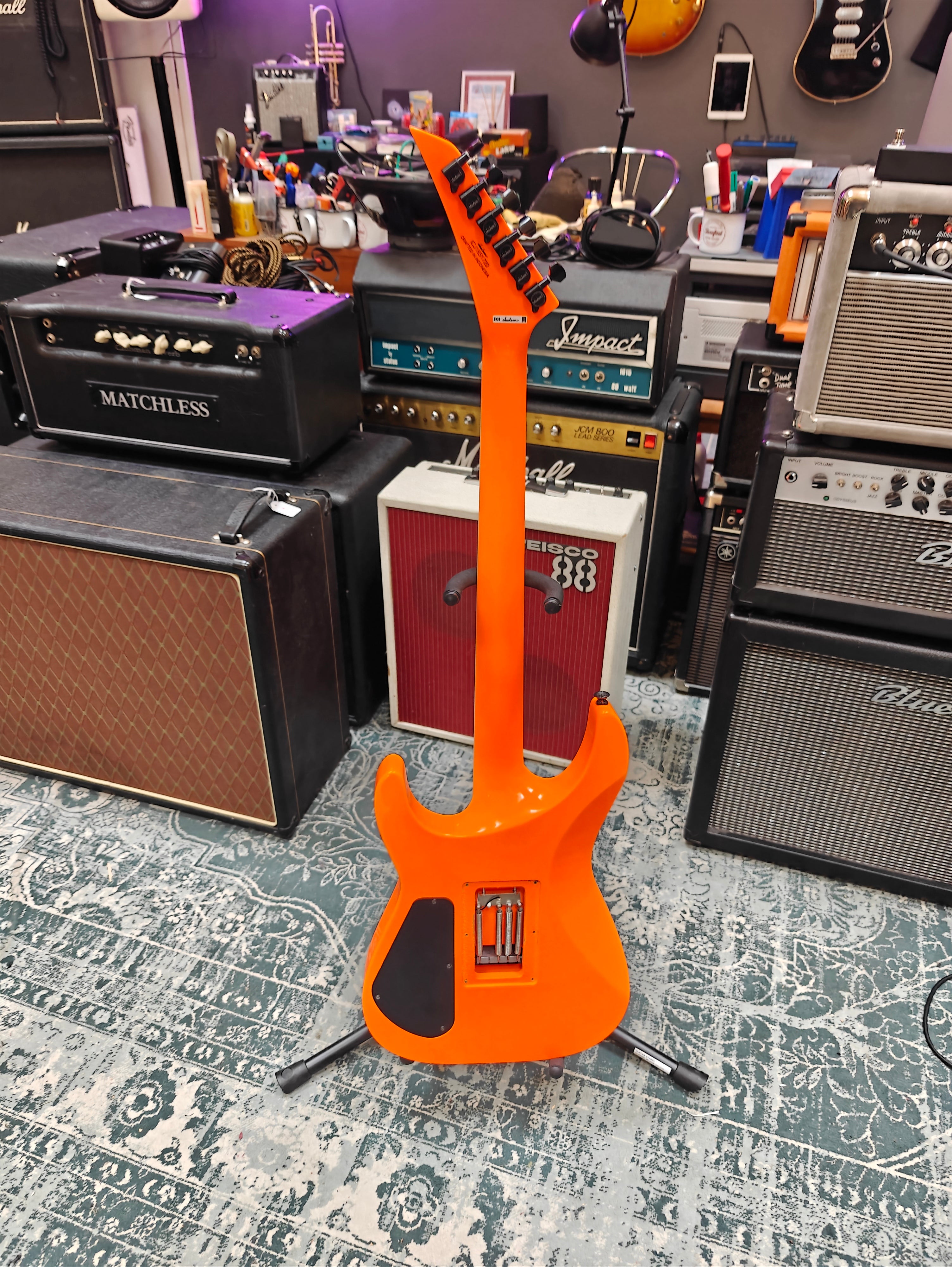Jackson X Series Soloist SL4X Neon Orange