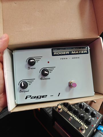 Roger Mayer Page 1 Fuzz