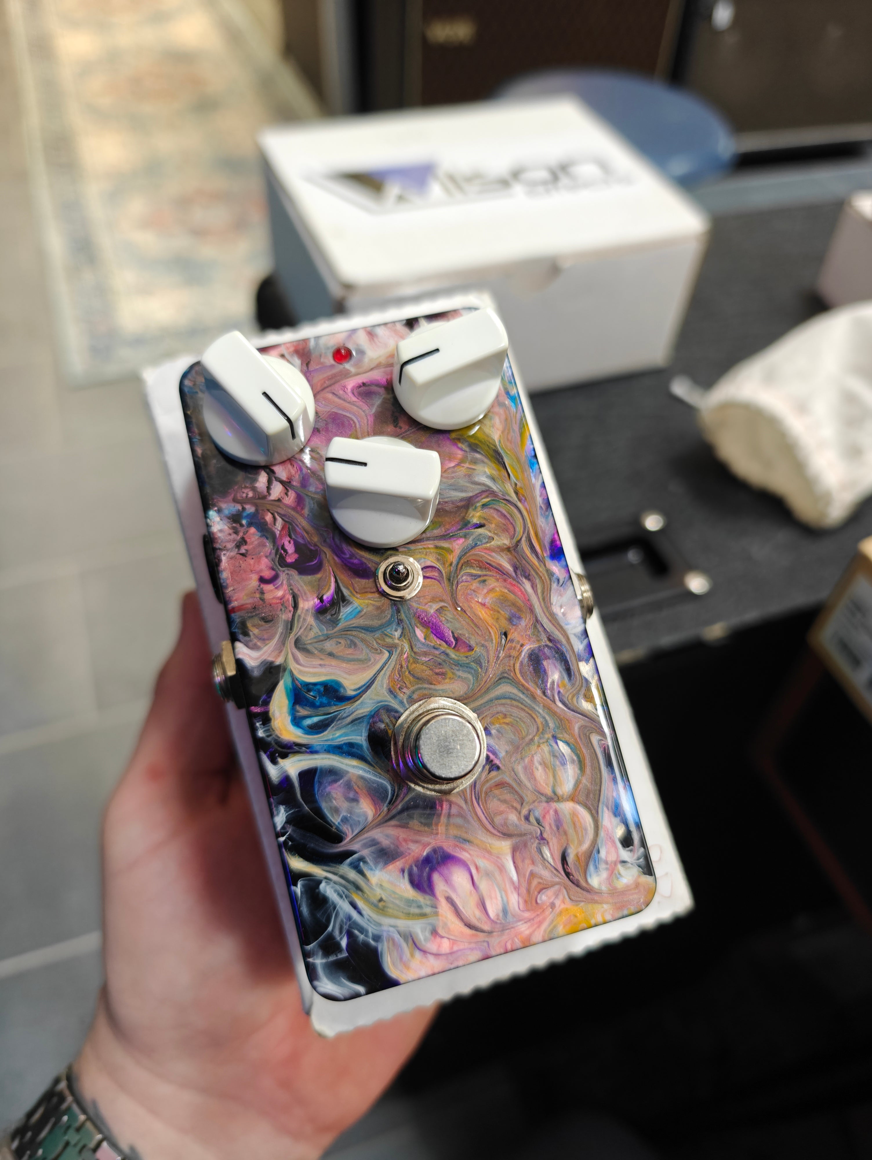 landgraff pedals Landgraff Dynamic Overdrive handmade #1314 2007 – Tonefest Guitar Gallery