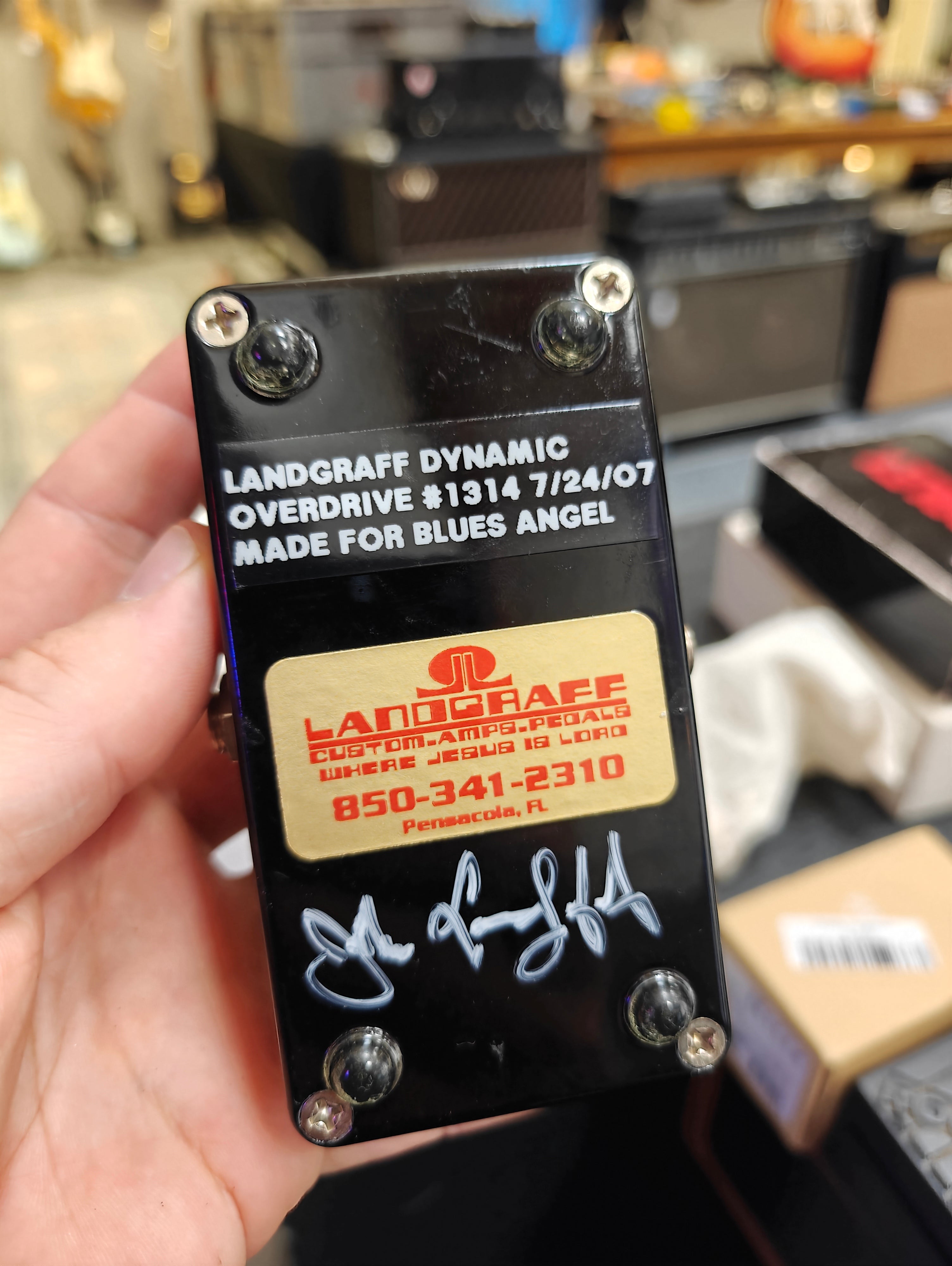 Landgraff Dynamic Overdrive handmade #1314 2007 – Tonefest Guitar