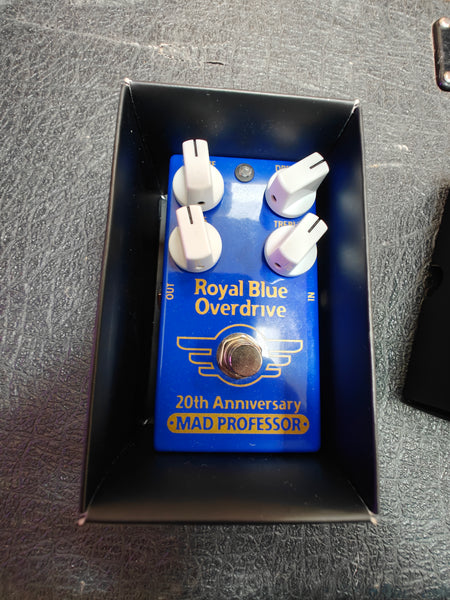 Mad Professor  Blue Overdrive　中古品 Mad Professor Blue Overdrive 中古品 MAD PROFESSOR Royal Blue