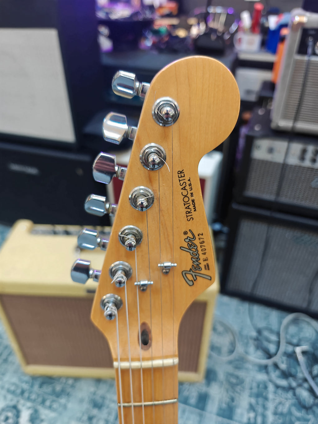 Fender American Standard Stratocaster 1987 Pewter