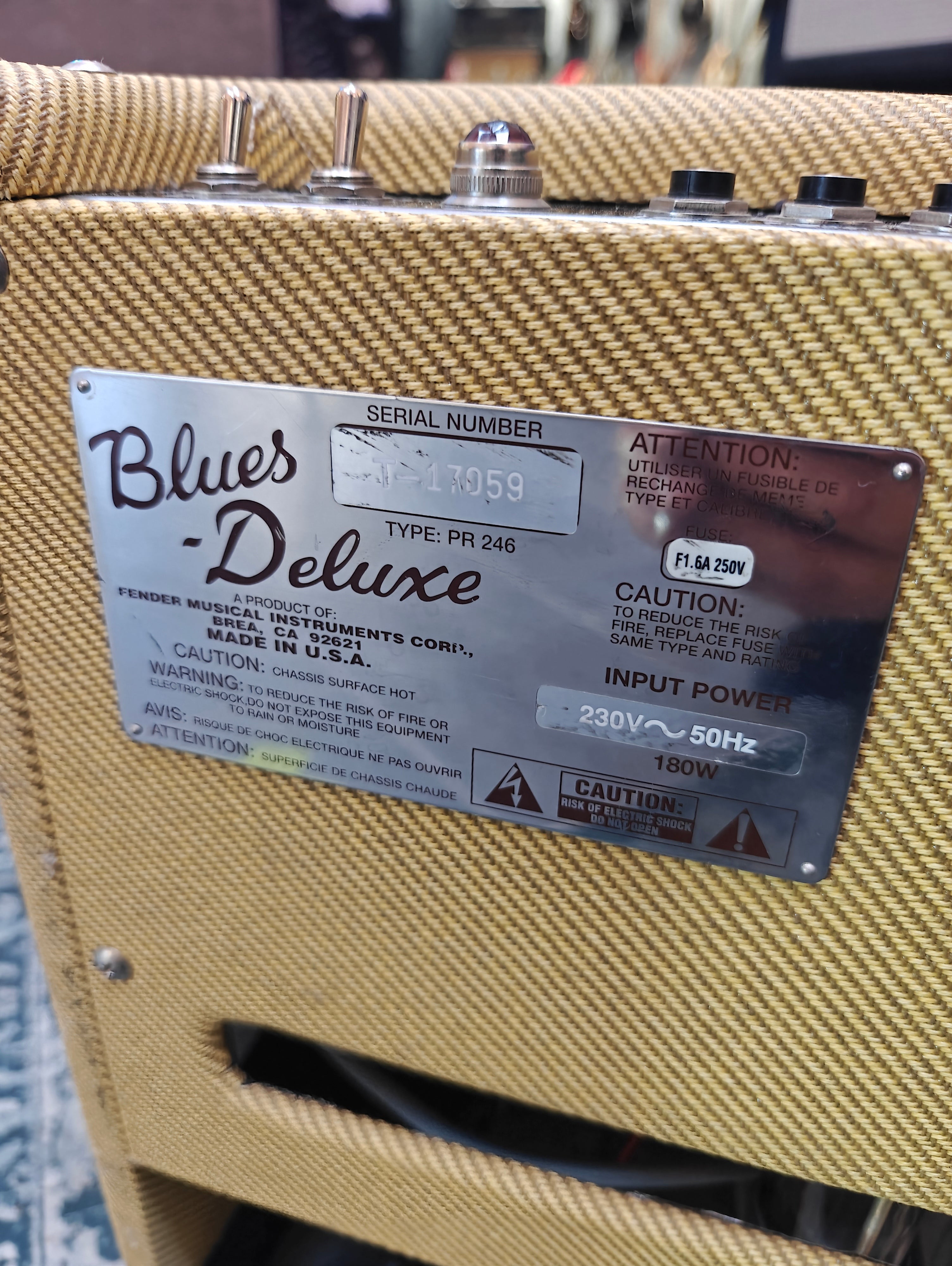 Fender Blues Deluxe 1990s Mk1