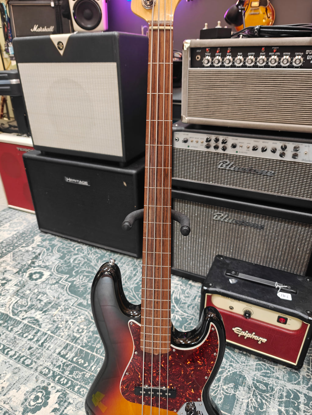 Fender American Standard Jazz Bass Fretless 2008 w/ Fretted Neck