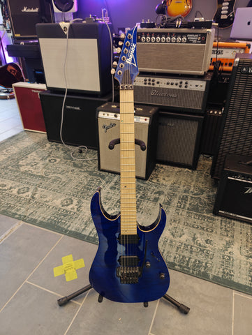 Ibanez RG Premium RG920QMZ CBE Cobal Blue Surge