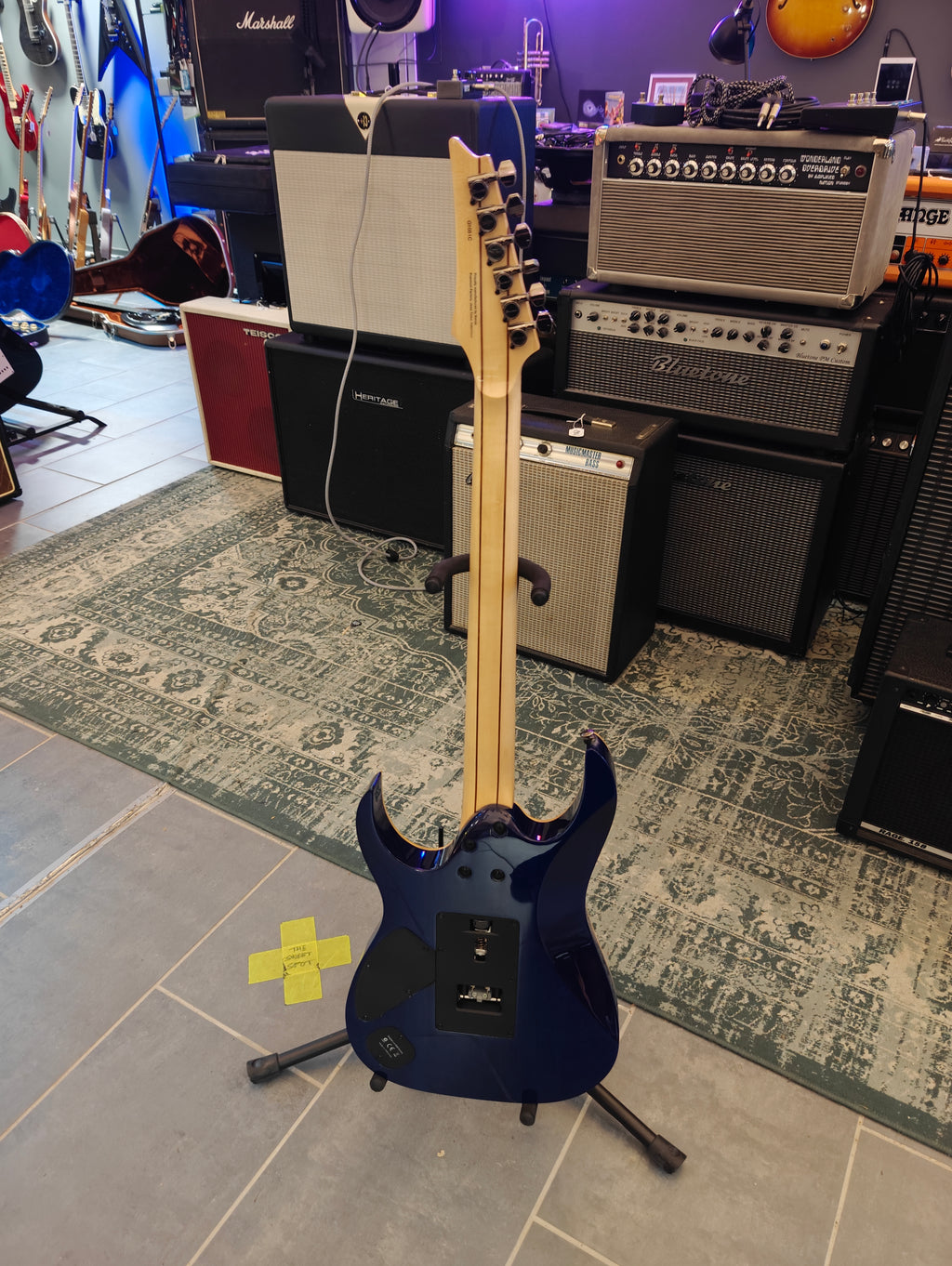 Ibanez RG Premium RG920QMZ CBE Cobal Blue Surge