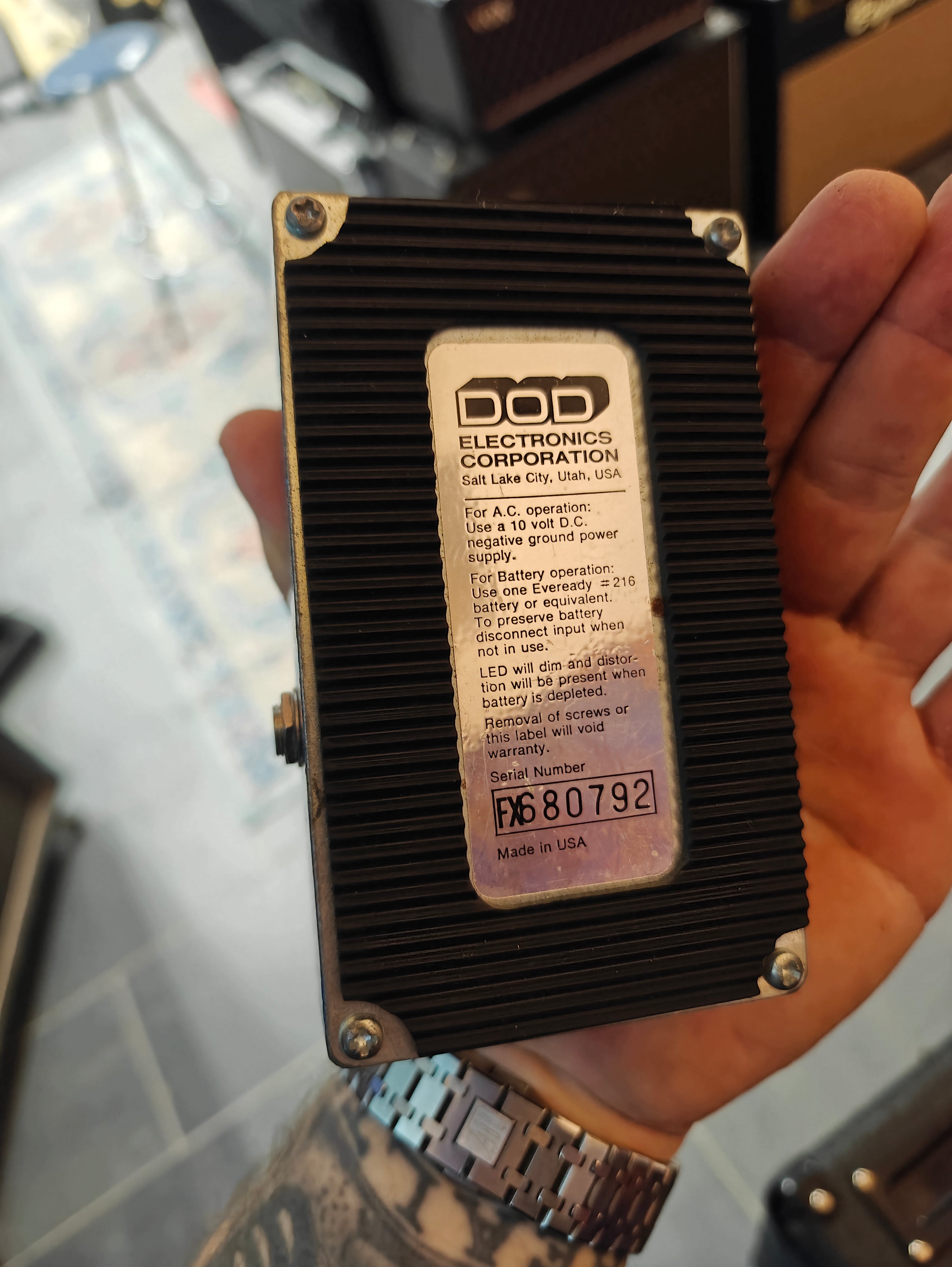 DOD FX67 ステレオターボコーラス DOD - Stereo Turbo Chorus FX67 - YouTube
