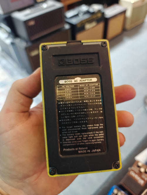 Boss OD-2 Turbo Overdrive 1986