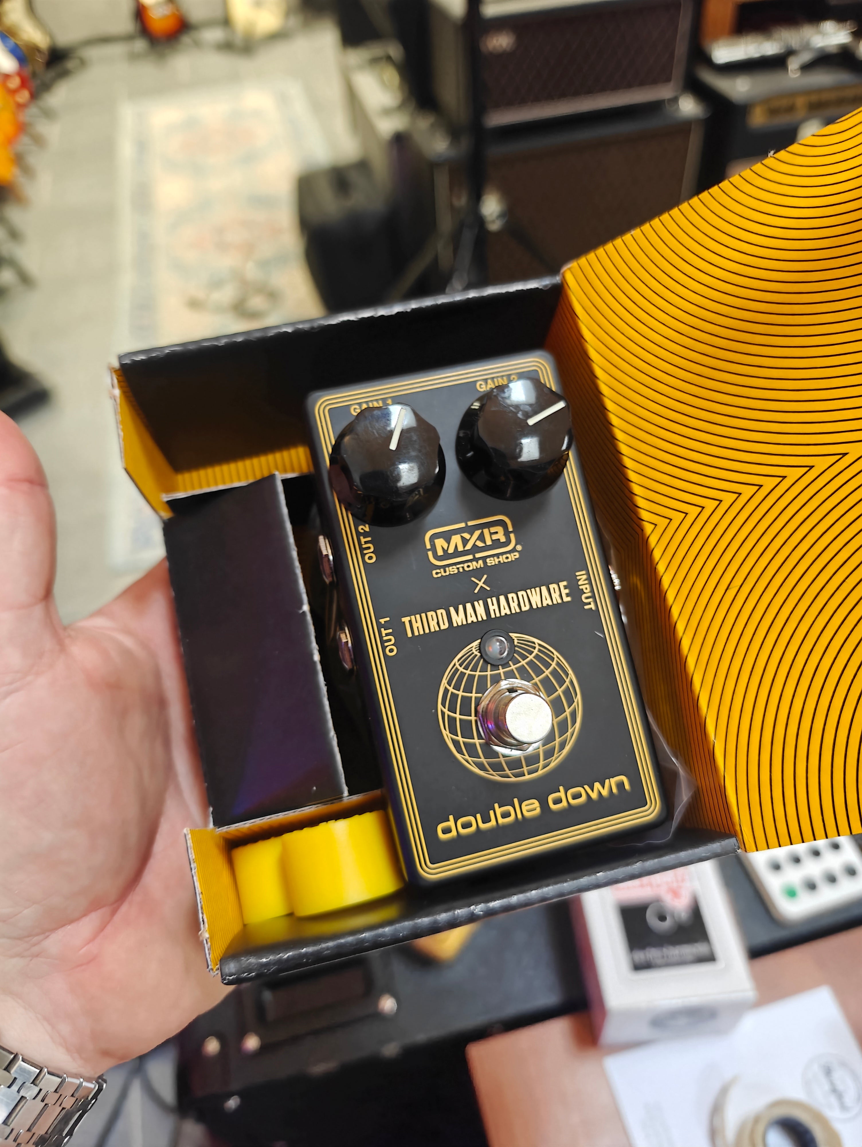MXR Custom Shop Third Man Hardware Double Down