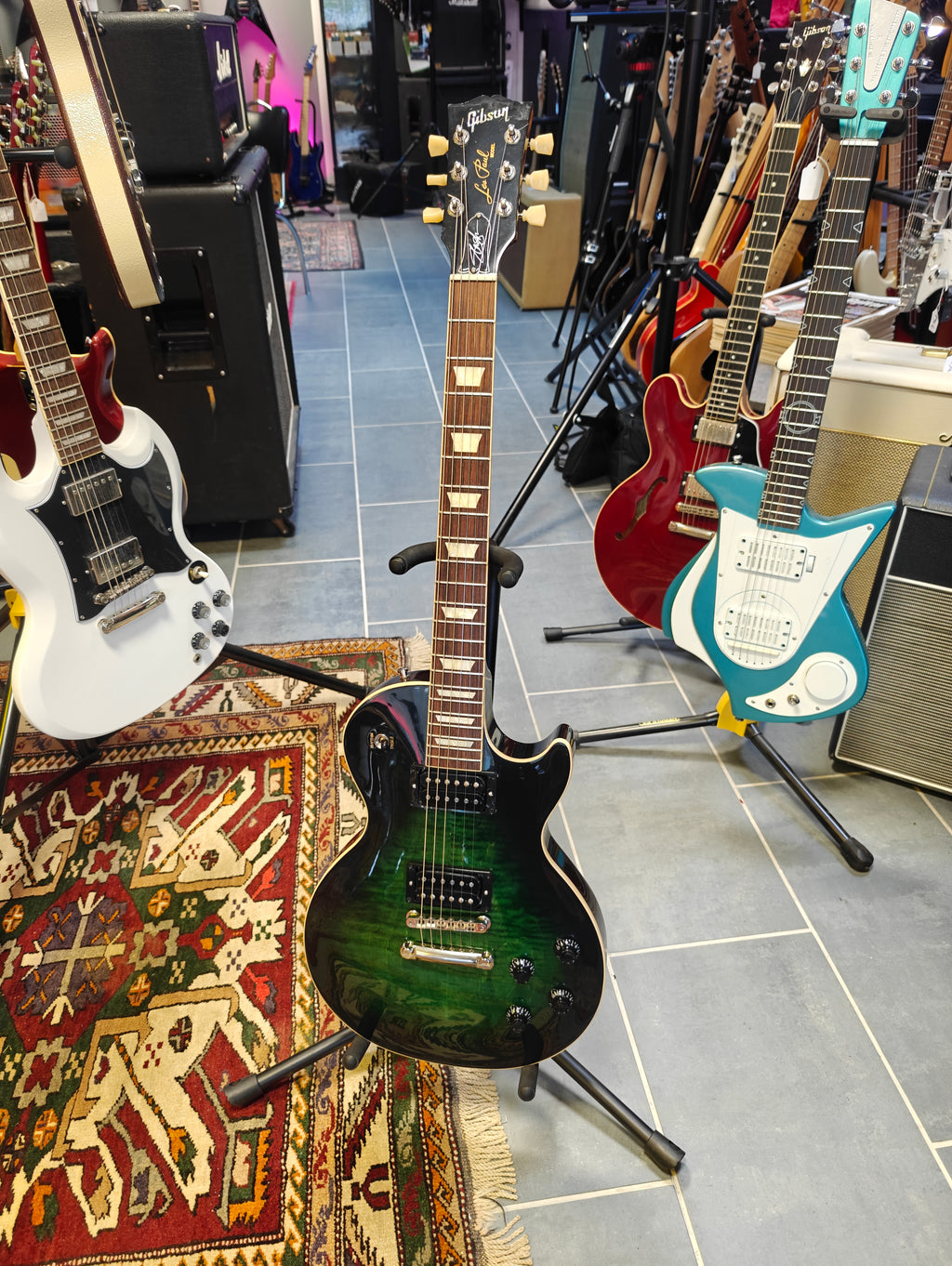 Gibson Les Paul Slash Signature Anaconda Burst AAA Flame Top 2021