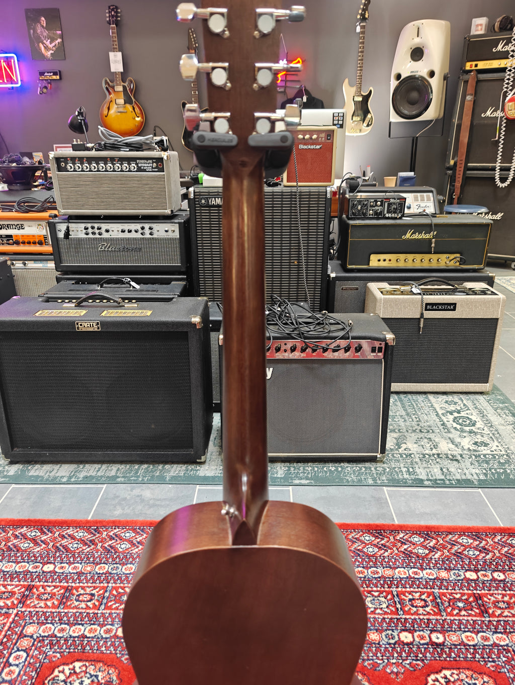 Vintage V880WK Statesboro Parlour Guitar Whisky Sour