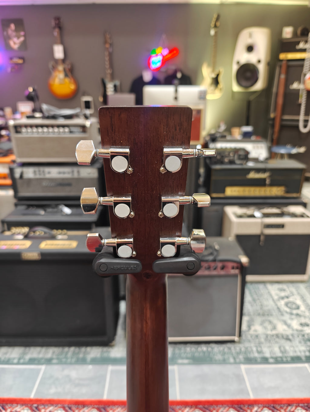 Vintage V880WK Statesboro Parlour Guitar Whisky Sour