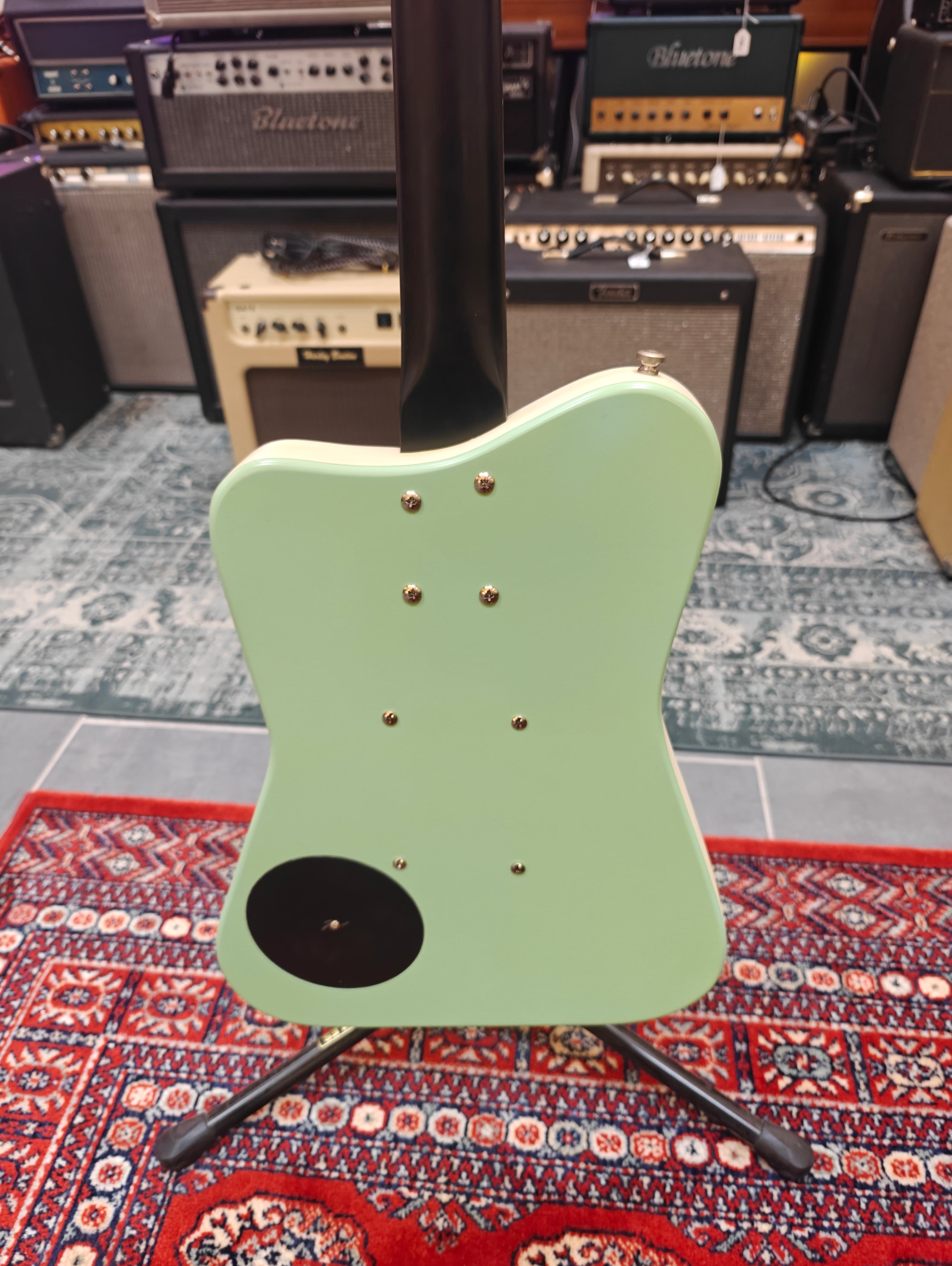 Danelectro Dano Pro Aqua 2007 Reissue – Tonefest Guitar Gallery Danelectro Dano Pro Aqua 2007 Reissue – Tonefest Guitar Gallery