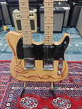 Gear4music Knoxville Double Neck Natural