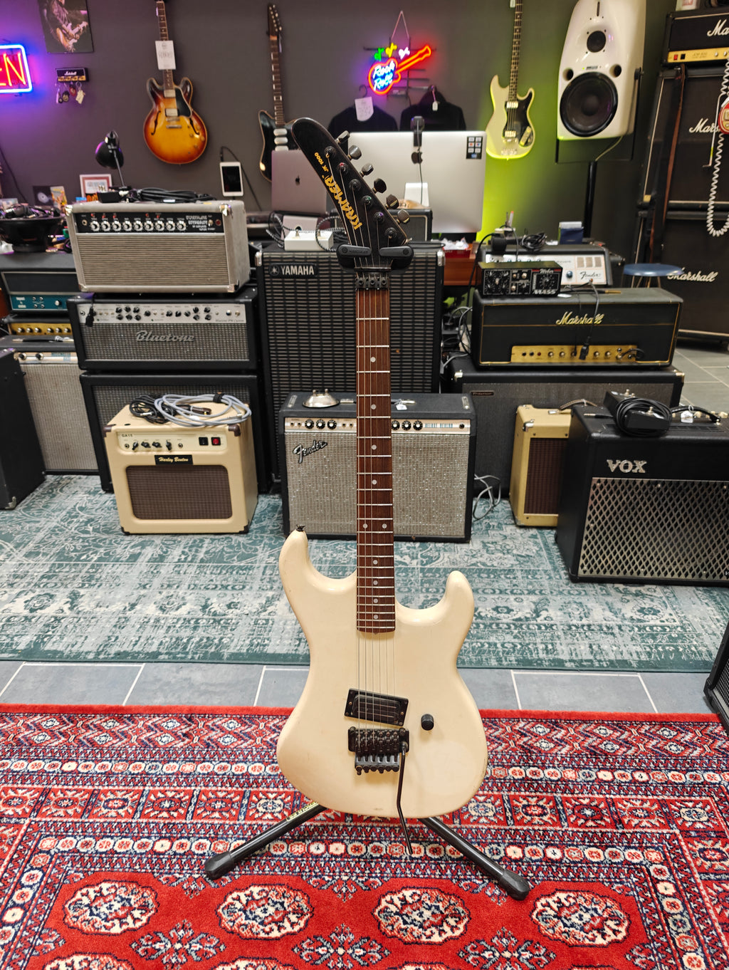 Kramer JK-1000 1985 Reverse Headstock
