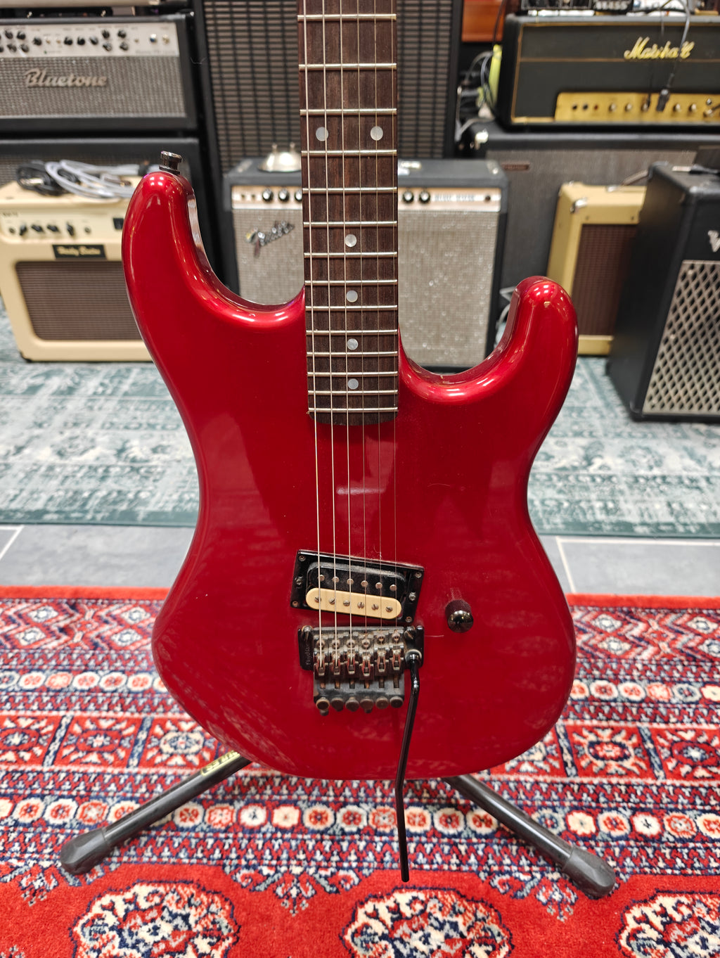 Kramer Baretta American Series Candy Apple Red S:N E6098 1986