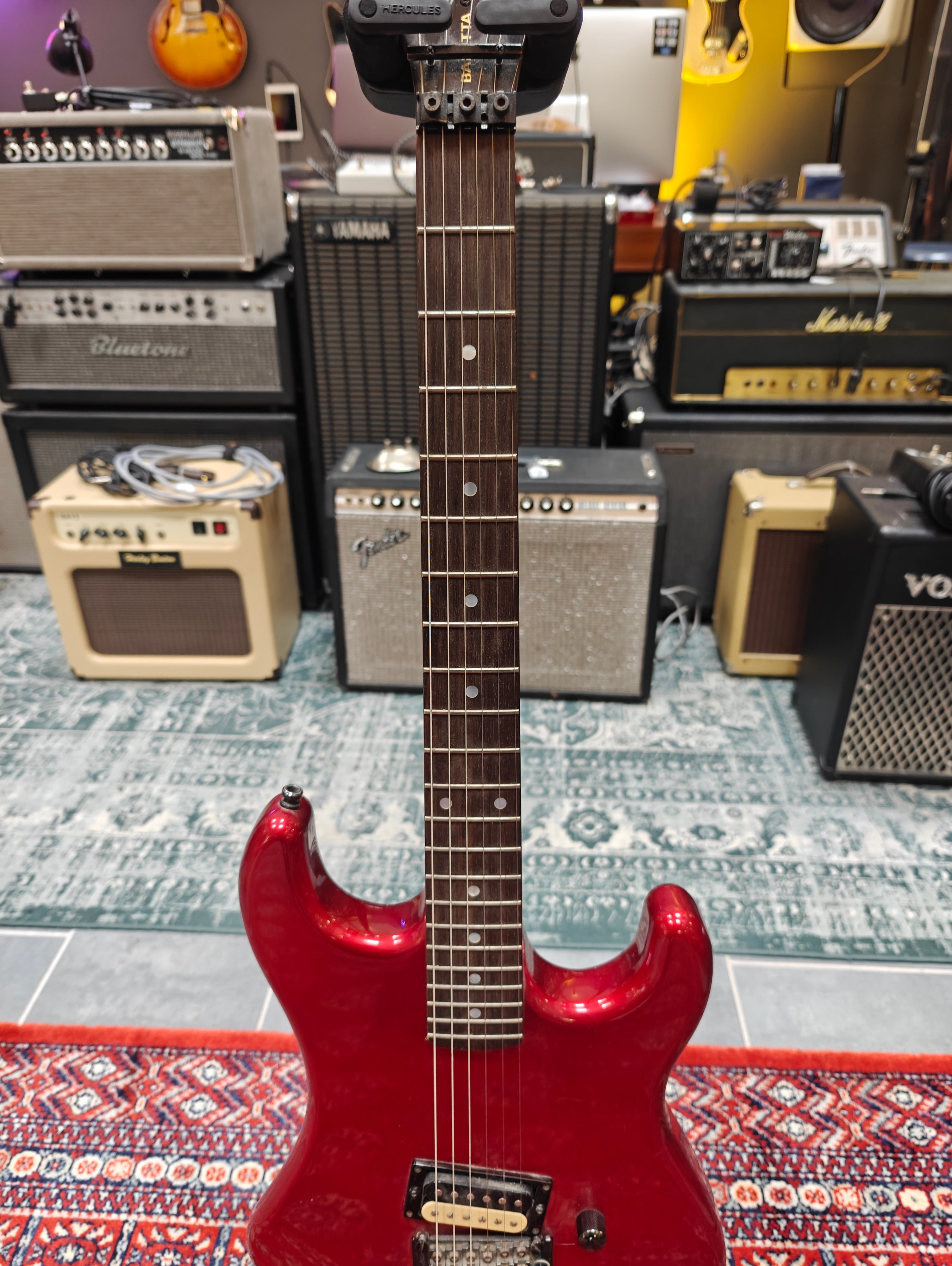 Kramer Baretta American Series Candy Apple Red S:N E6098 1986