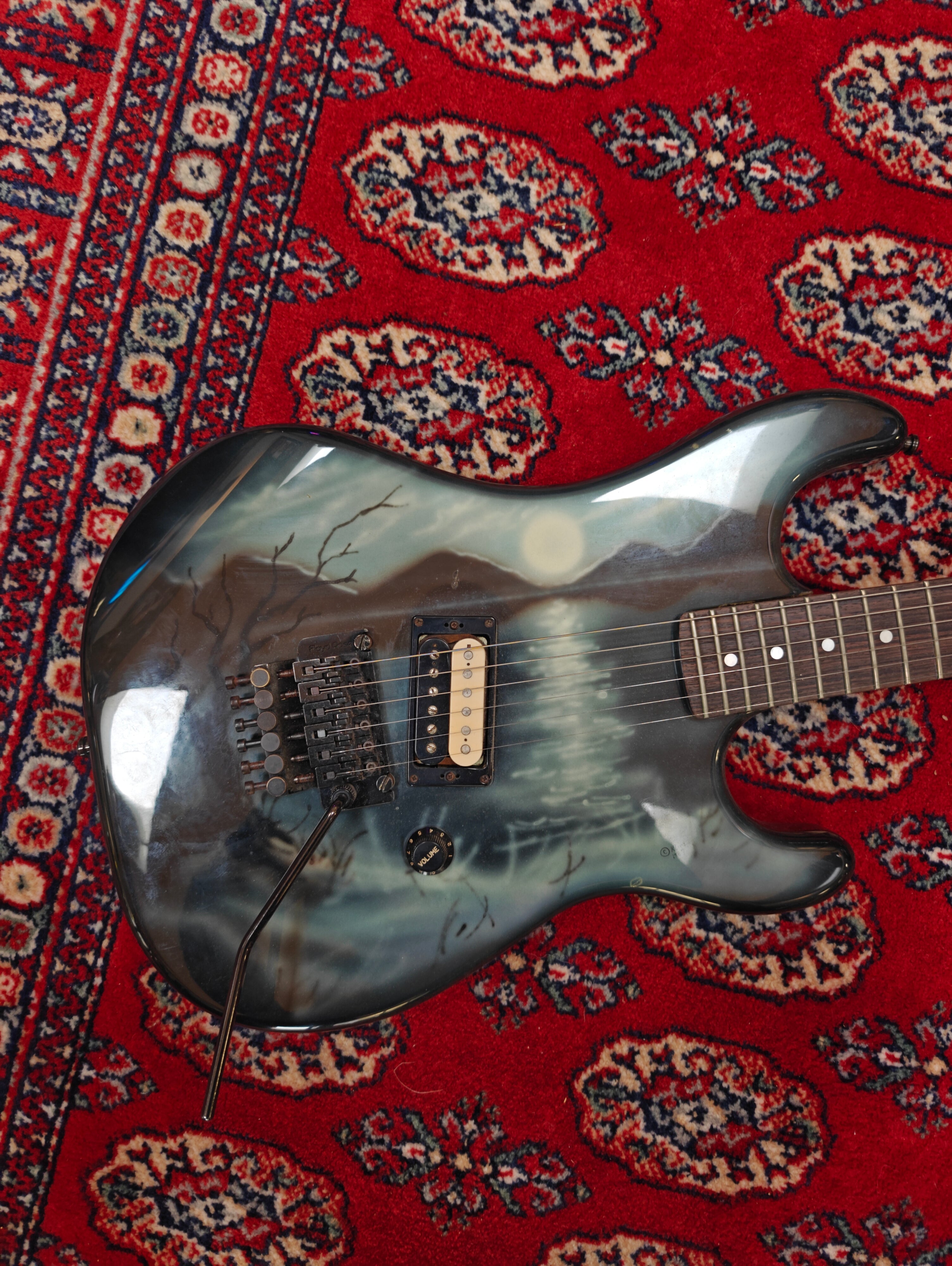 Kramer Baretta American Series 1987 S:N E12558 Fantasy Series Dennis Kline Night Scene II